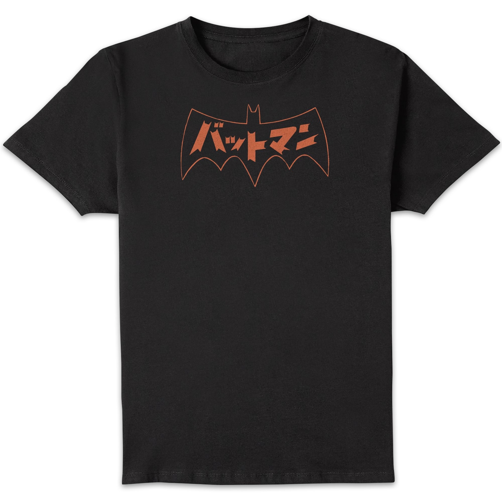 Batman Japanese Logo Unisex T-Shirt - Black - XL