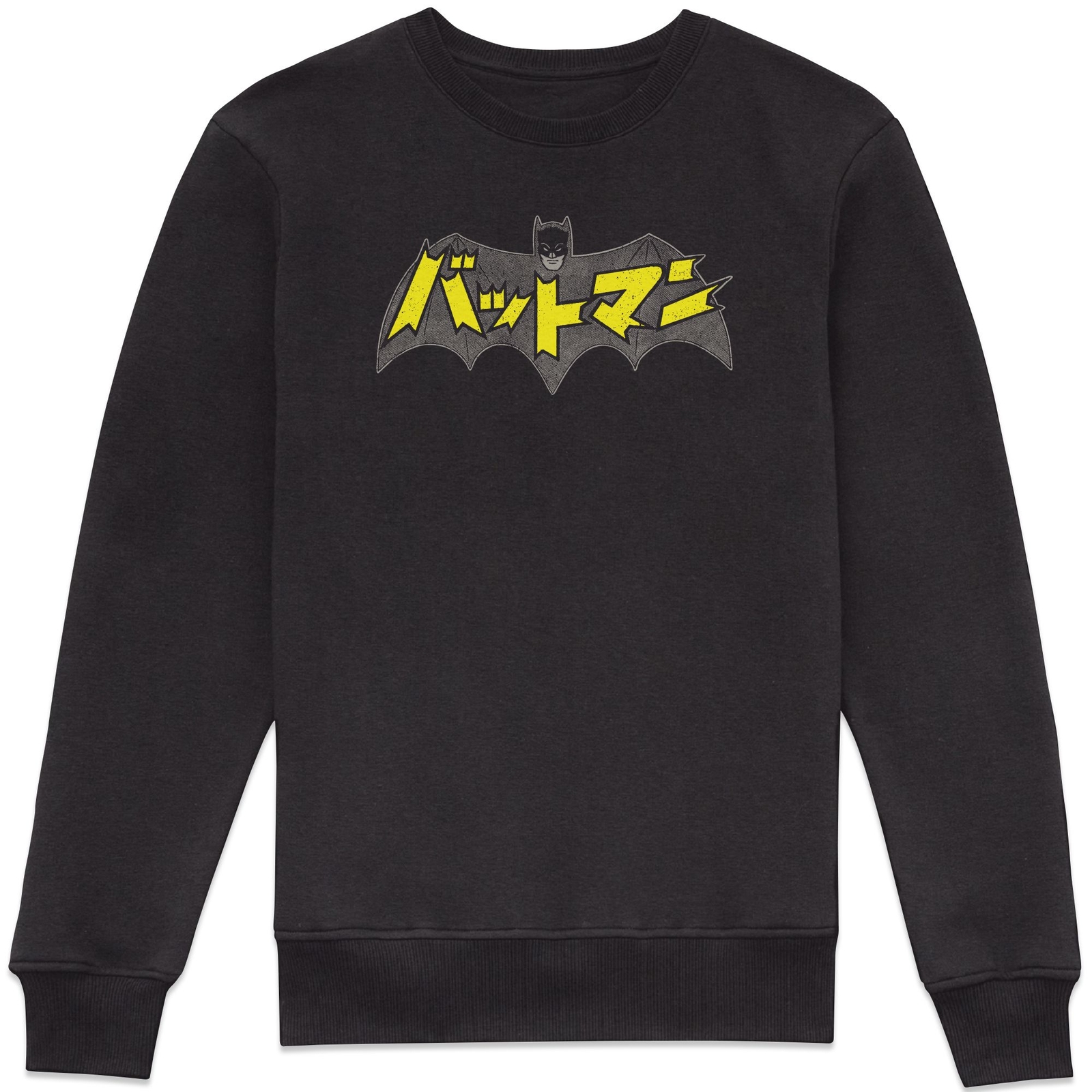 Batman Batmanga Logo Sweatshirt - Black - XXL