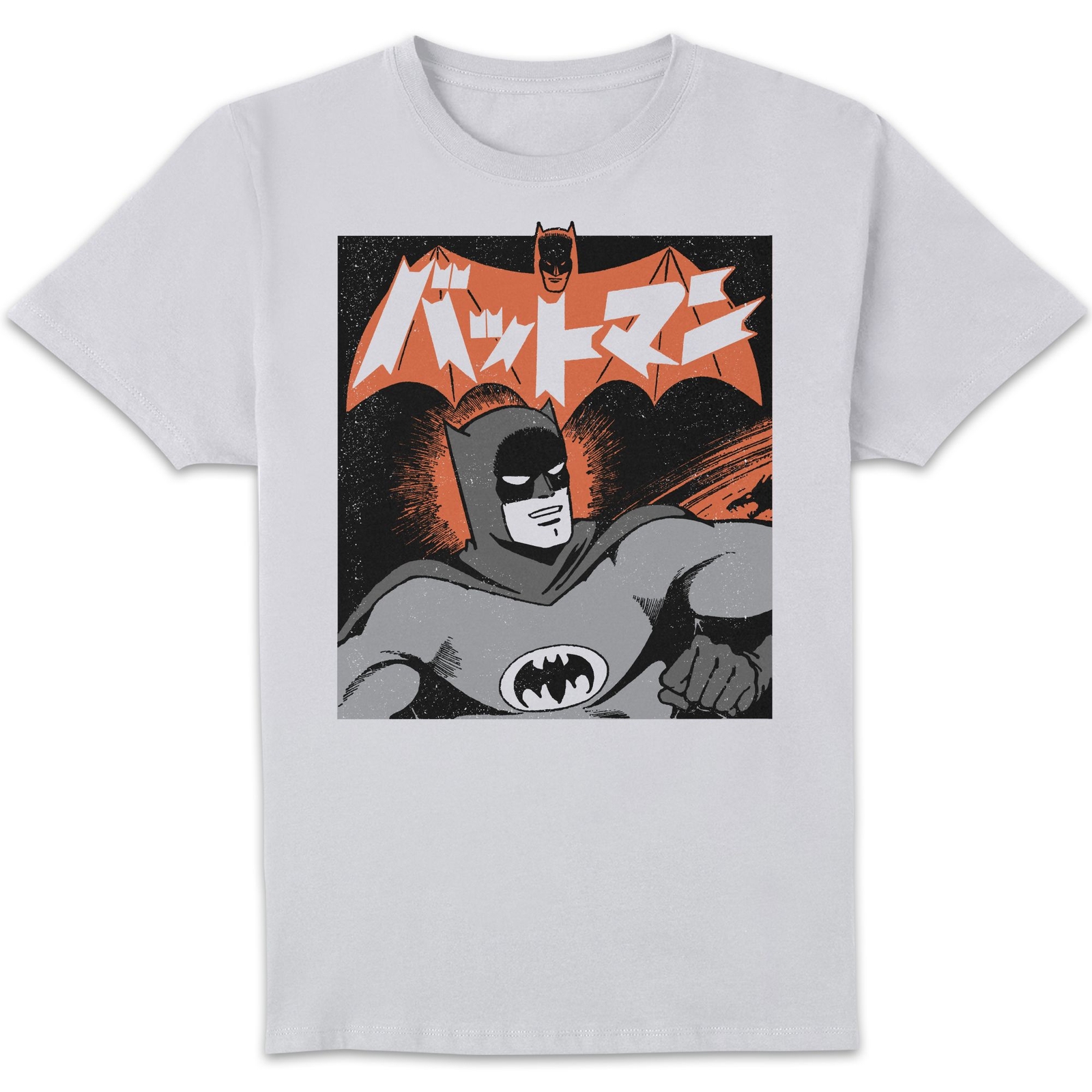 Batman Action Pose Unisex T-Shirt - White - M