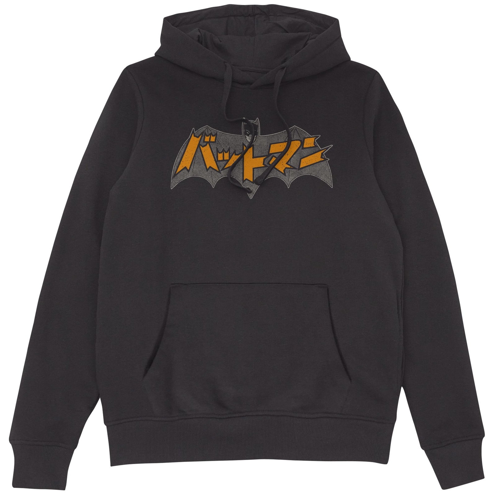 Batman Batmanga Logo Hoodie - Black - XL