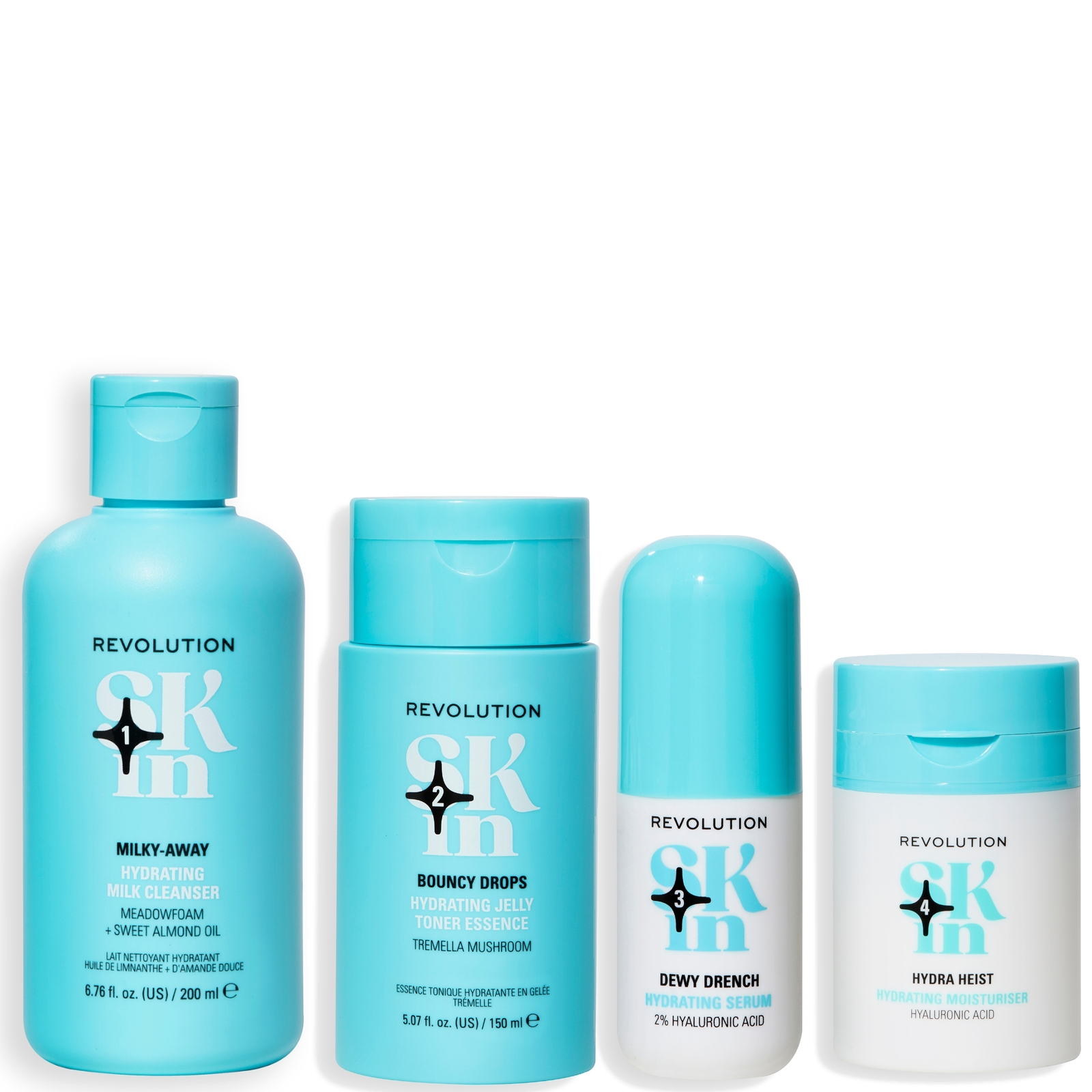 

Revolution Skincare Happy Hydrate 4 Step Bundle