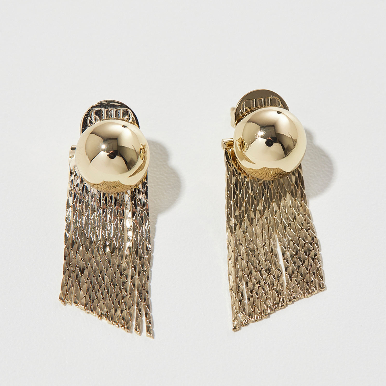 Pearl Octopuss.y Tiny Medusa Gold-Plated Studs