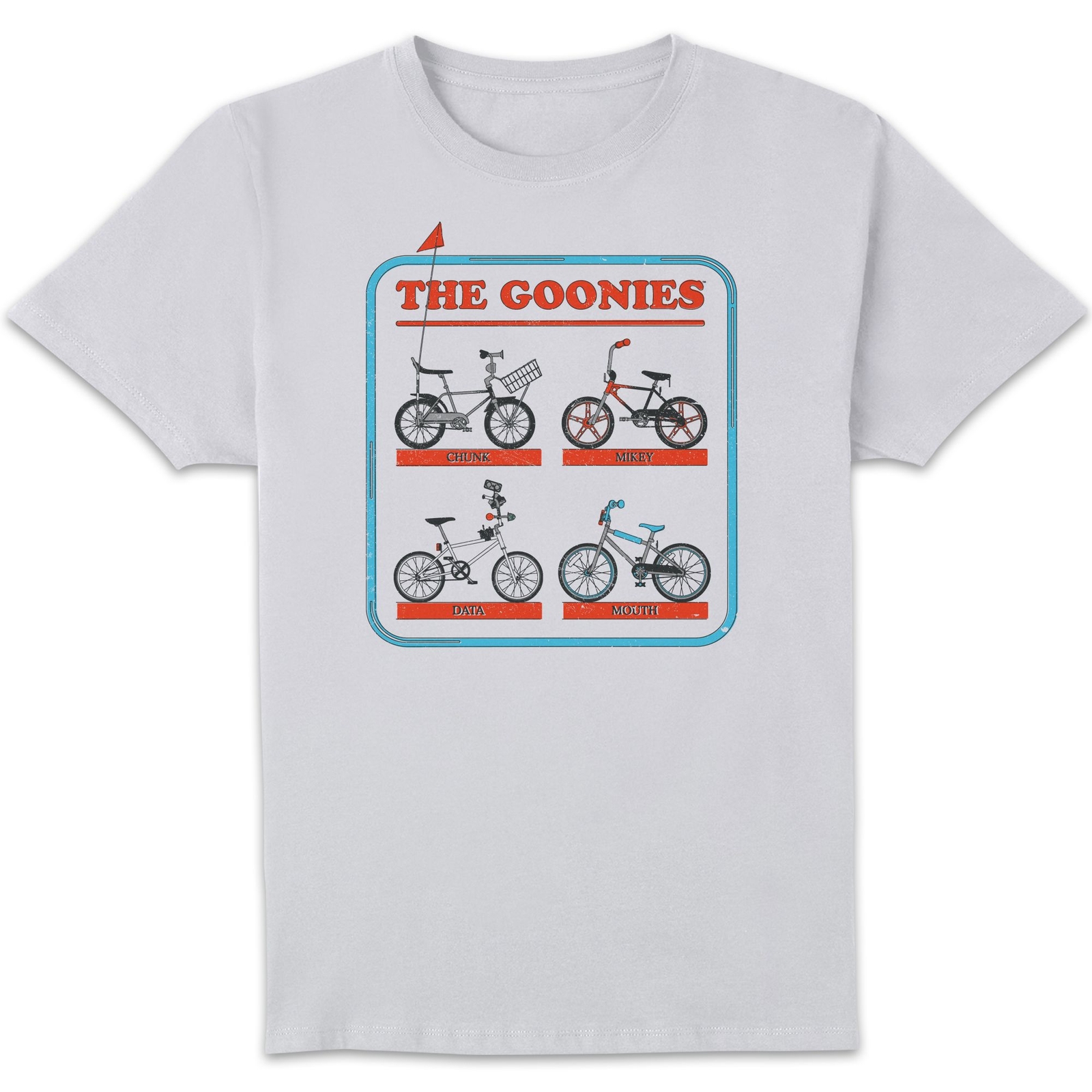 The Goonies Lets Go Unisex T-Shirt - White - 4XL