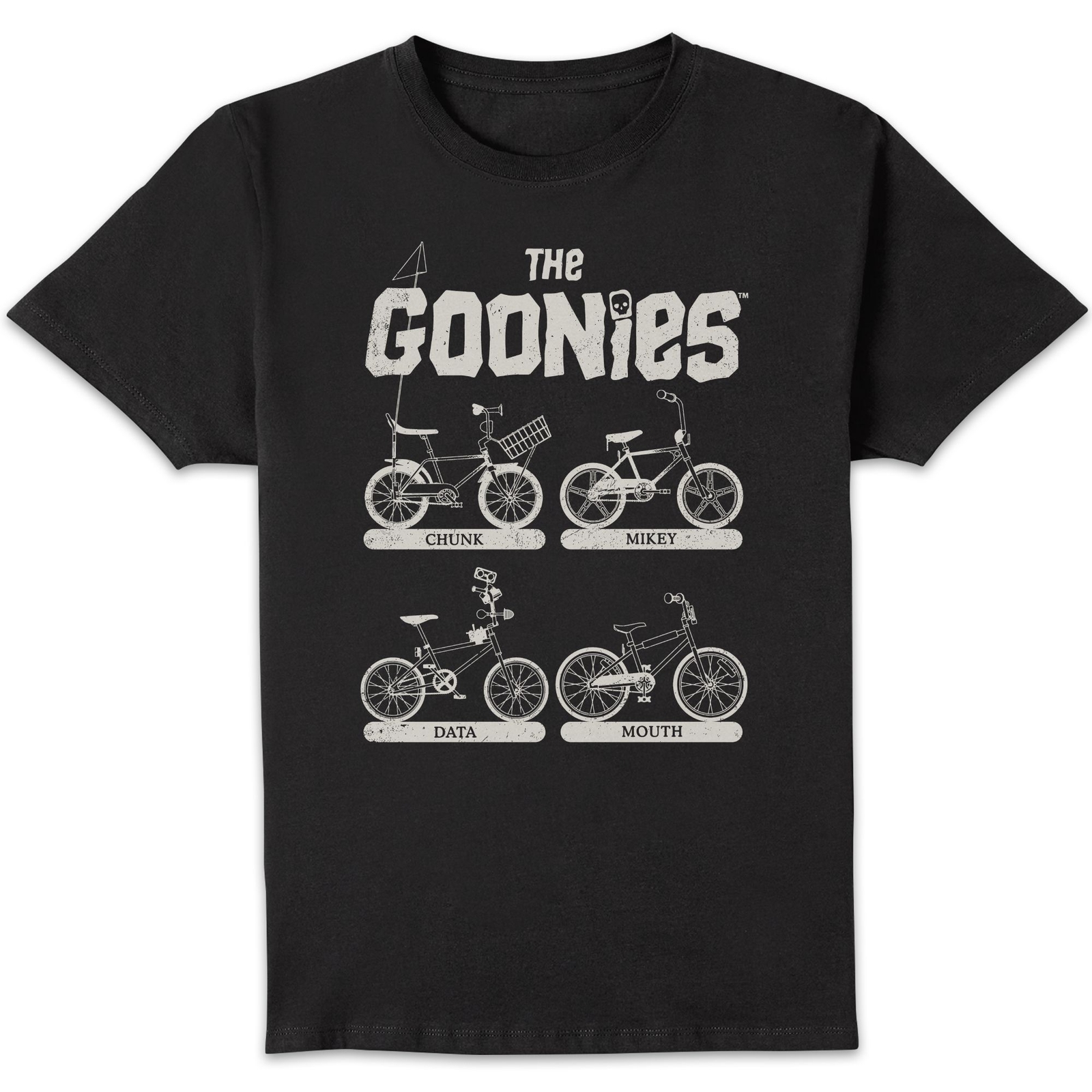 The Goonies Bikes Unisex T-Shirt - Black - 3XL