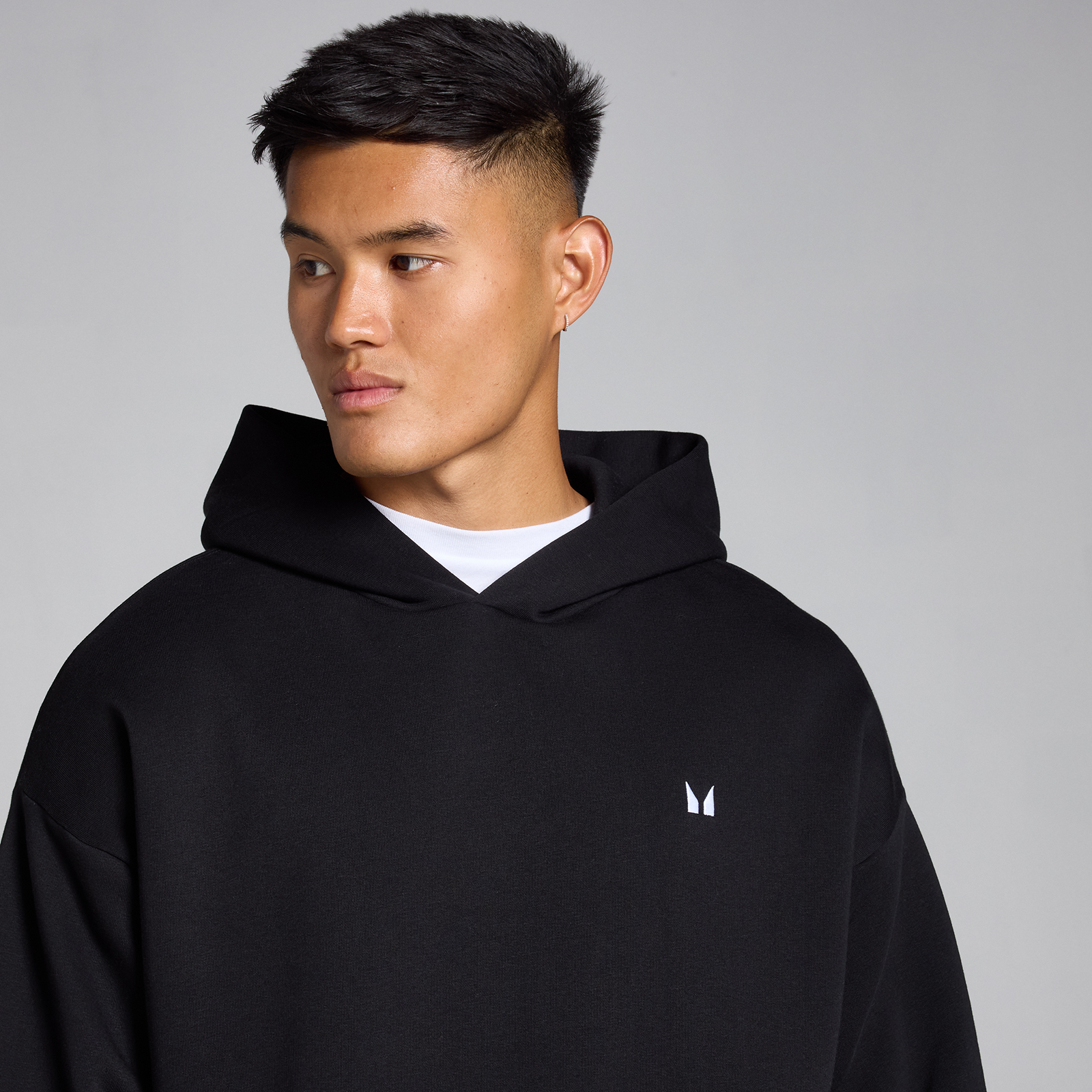 Thumbnail - MP Herren Rest Day Oversized Kapuzenpulli – Schwarz - XXL