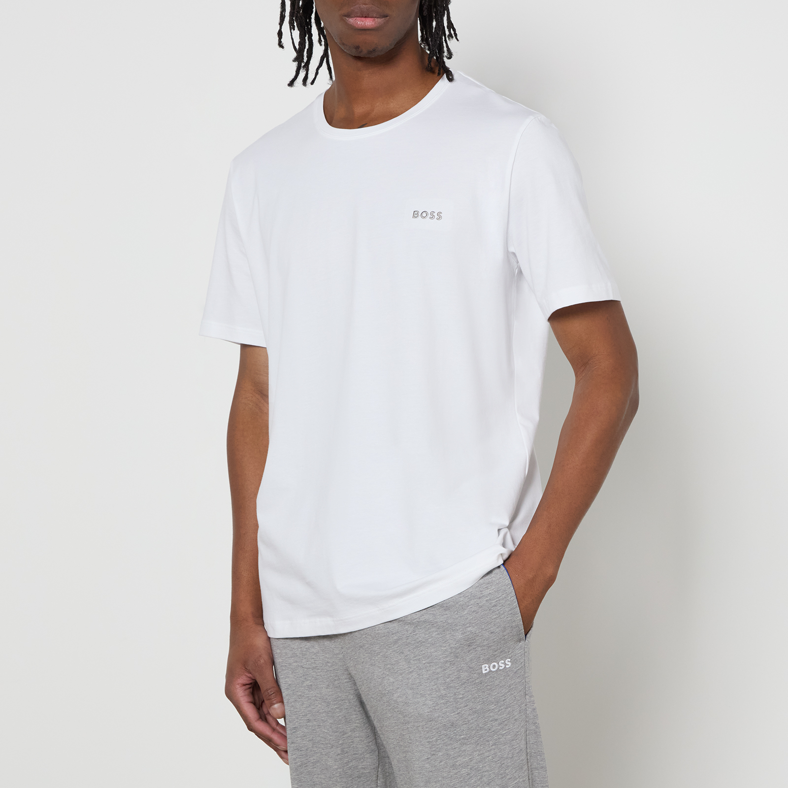 BOSS Bodywear Mix&Match Stretch-Cotton Jersey Lounge T-Shirt - XXL