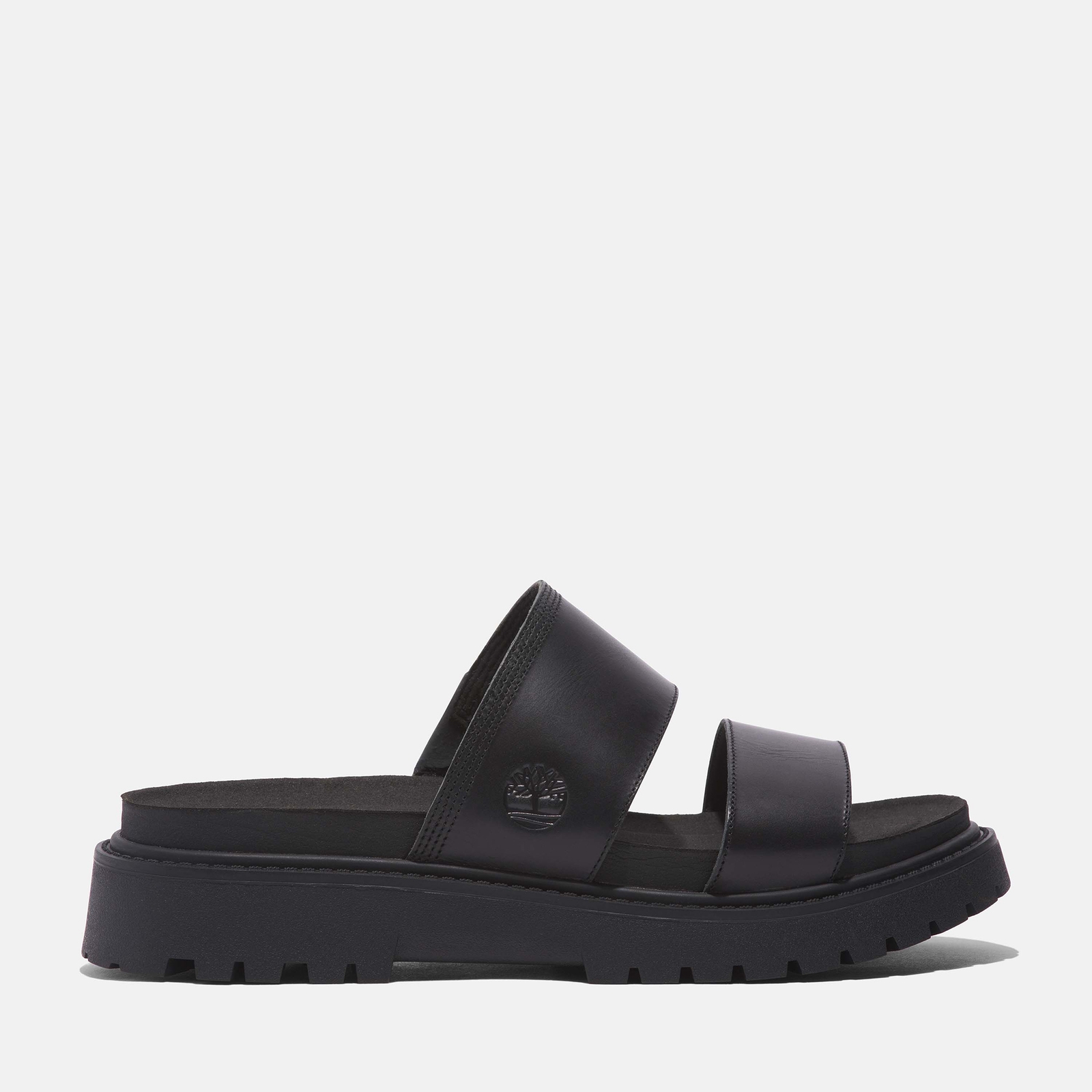 Timberland Women's Clairemont Way Leather Slide Sandals - UK 3