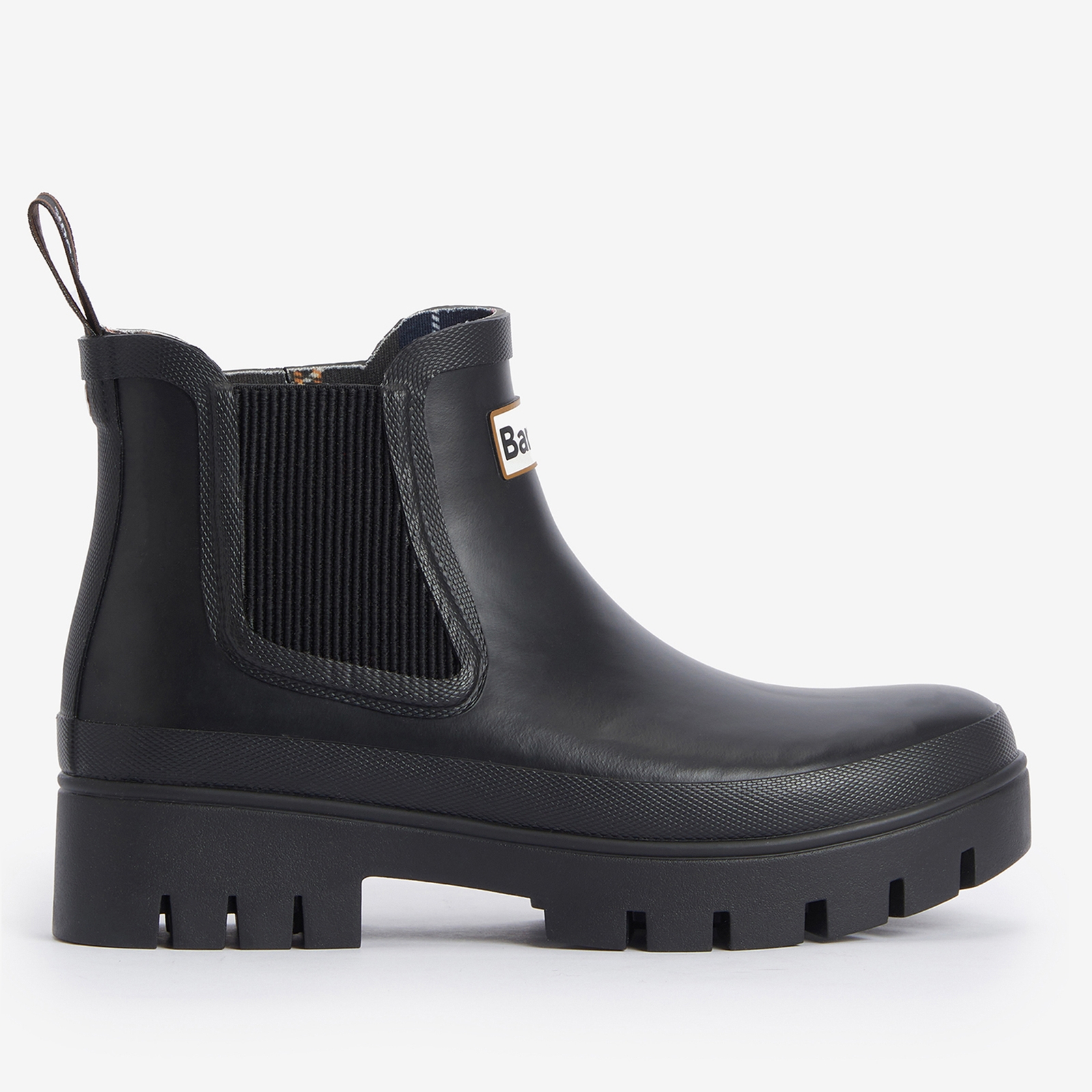 Barbour Halton Rubber Chelsea Wellies - UK 6 - Black