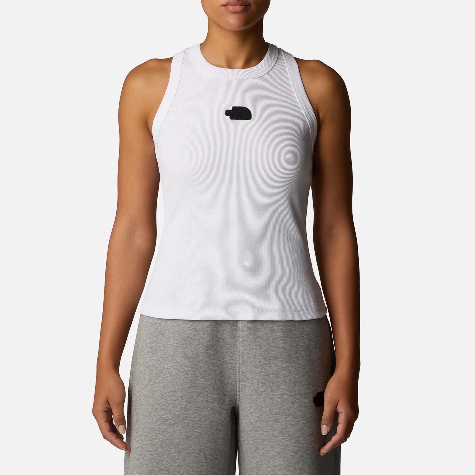 The North Face Ribbed Cotton-Blend Tank Top - XL