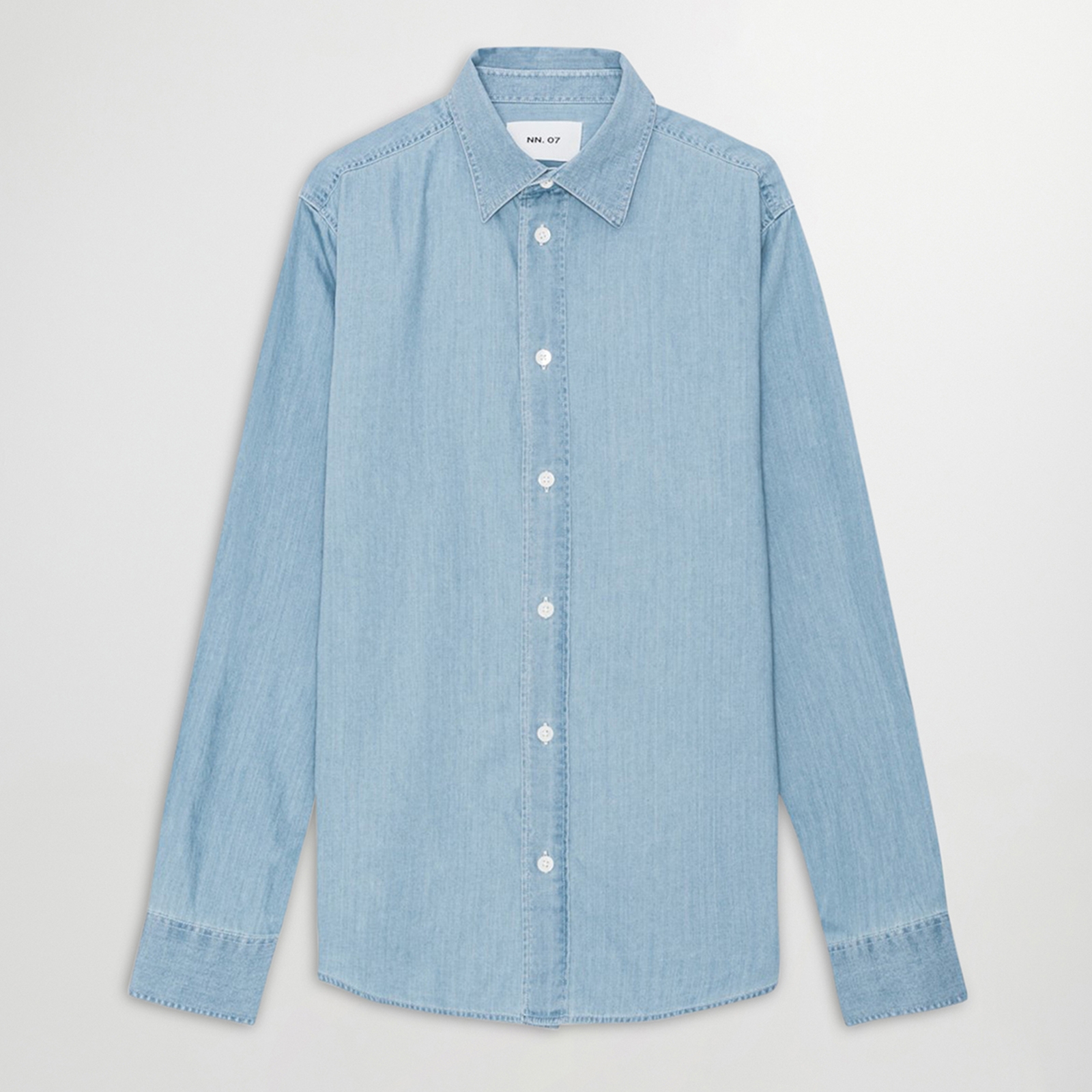NN.07 Colby Denim Long-Sleeve Shirt