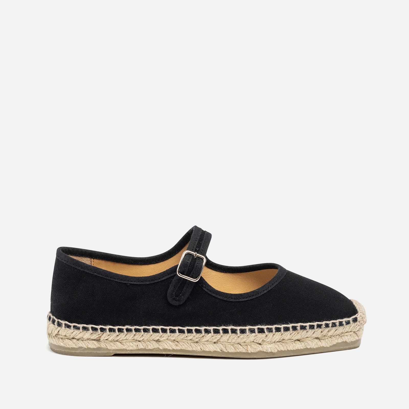 Castañer Women's Padua Cotton-Blend Canvas Mary Jane Flats - UK 7