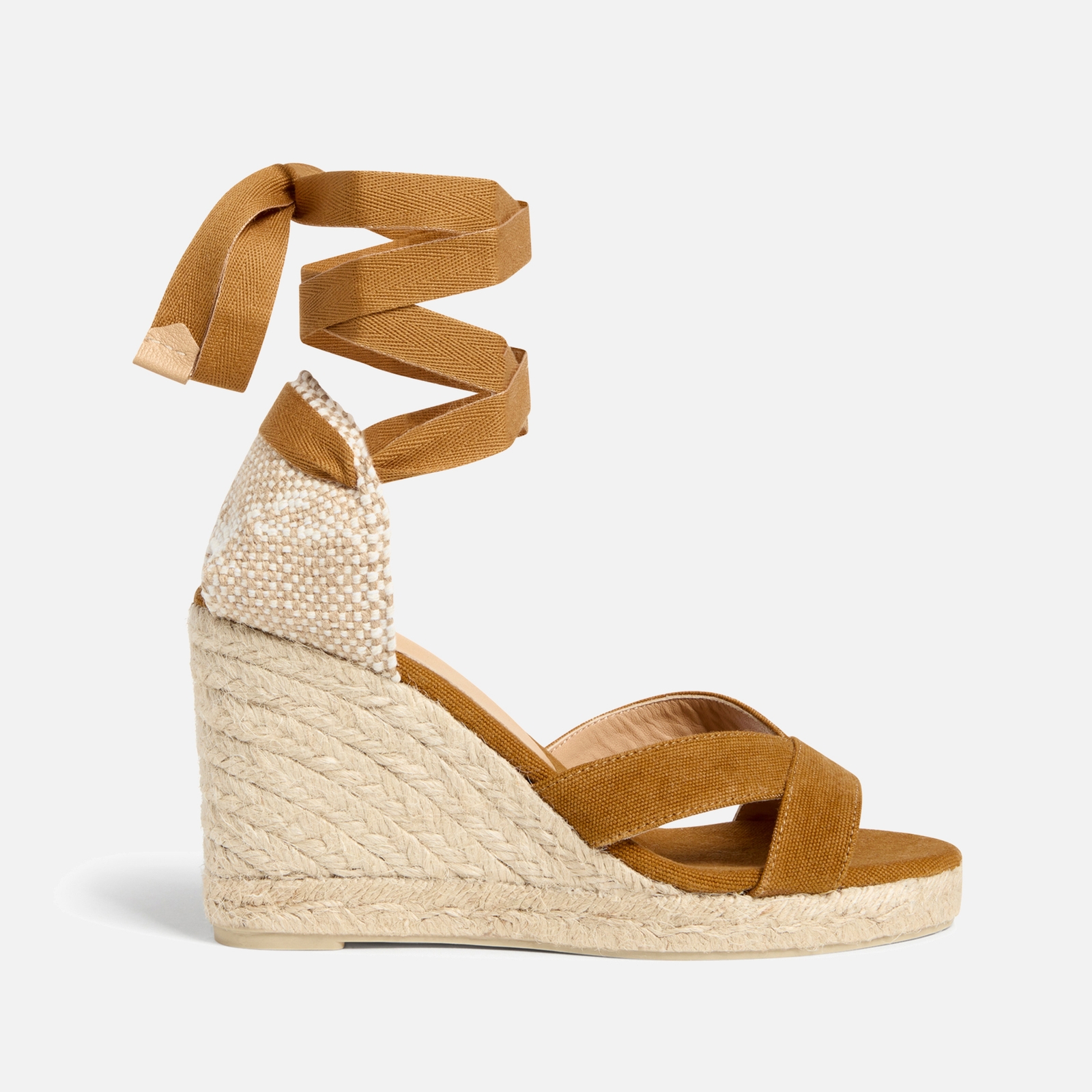 Castañer Women's Bailey Cotton-Canvas Sandals - UK 3