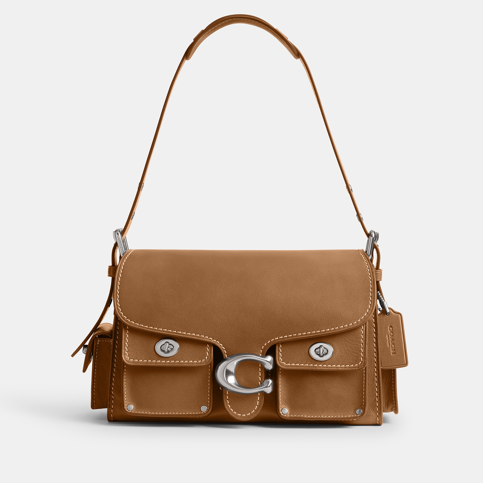 Coach Cargo Turnlock Soft Leather Tabby Bag