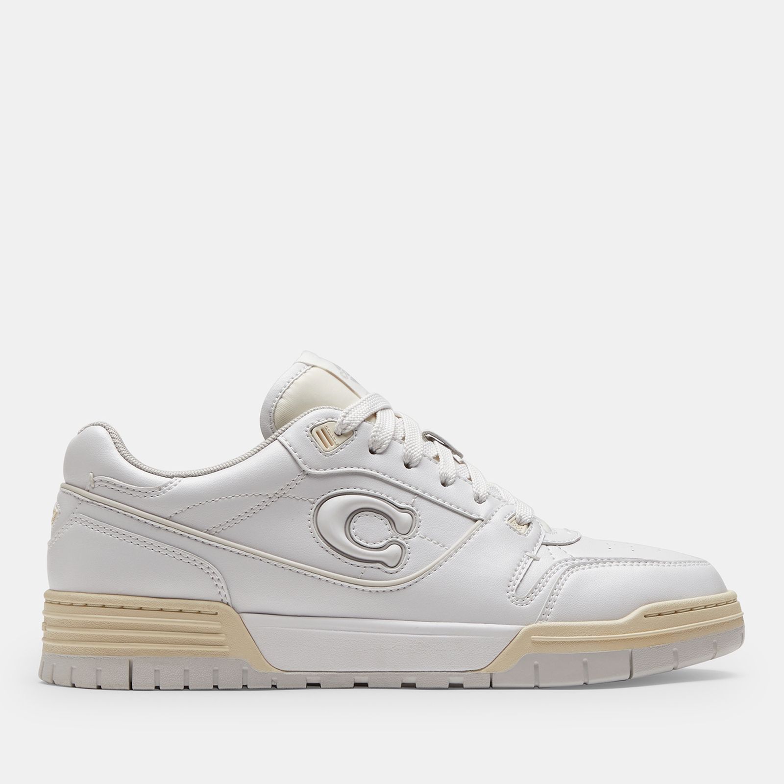 Coach Women's Soho Leather Basket Trainers - UK 3