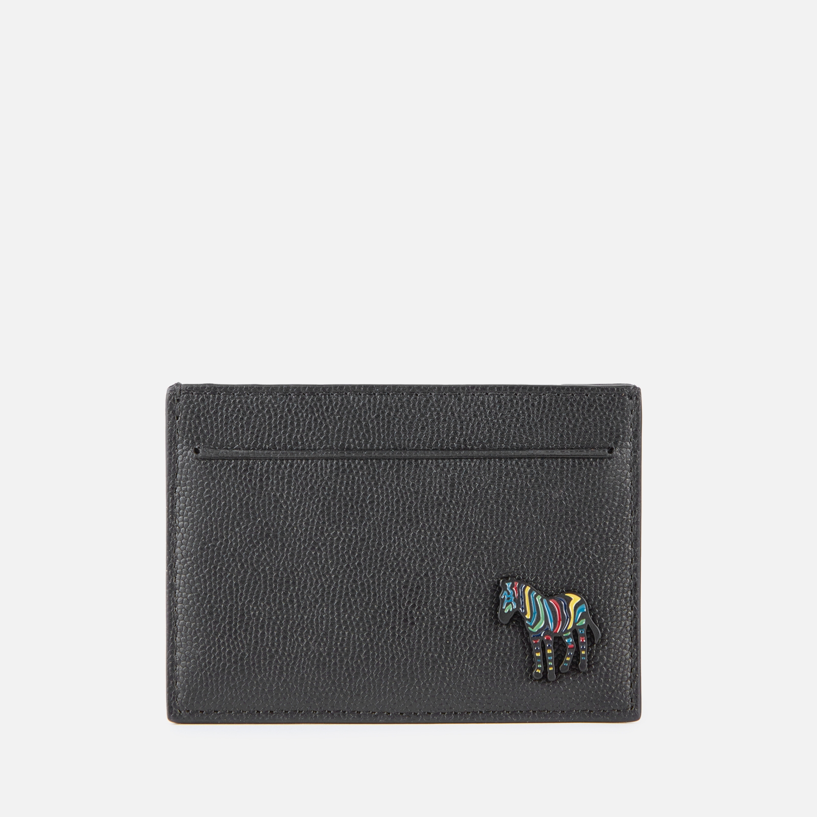 Paul Smith Zebra Pebble-Grain Leather Cardholder