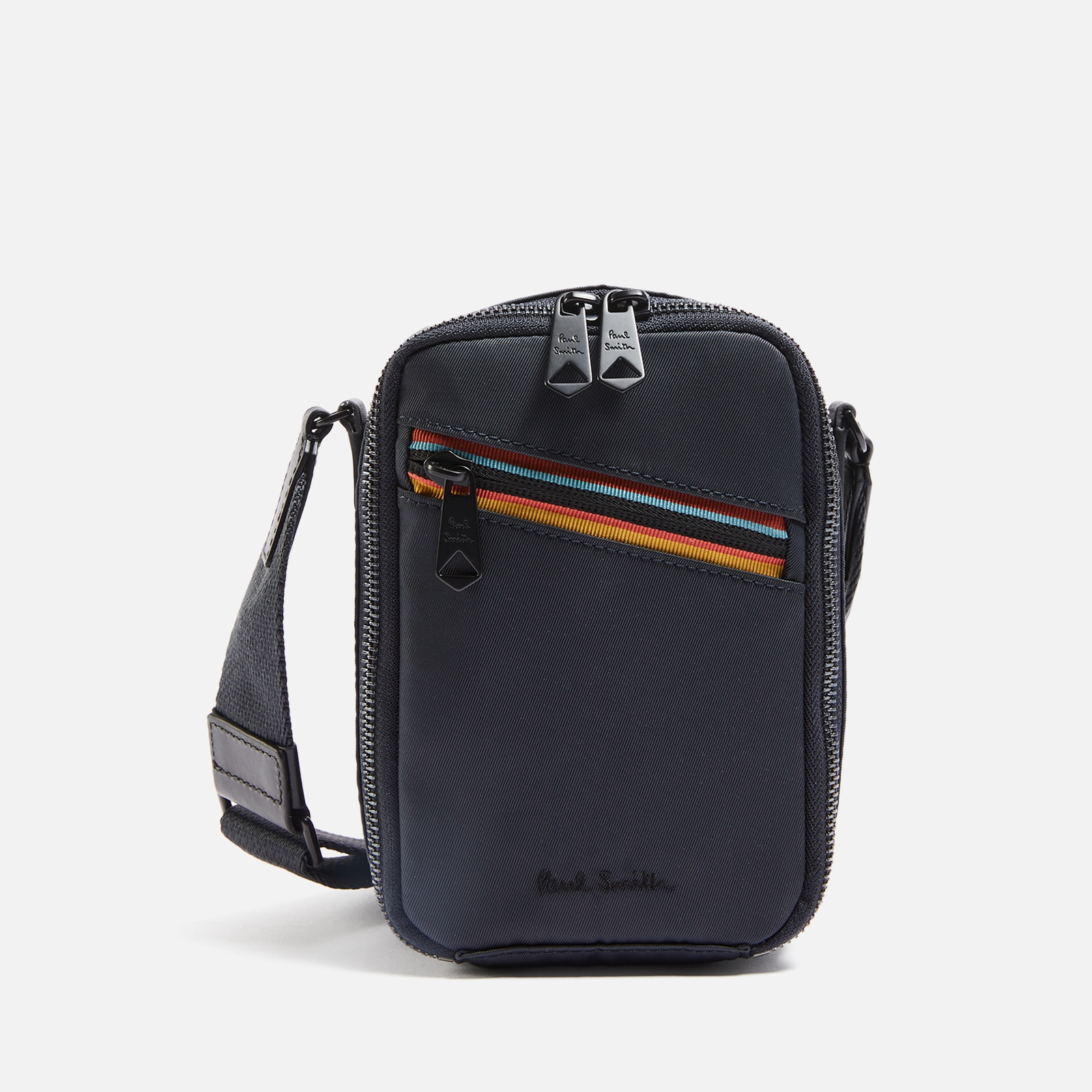 Paul Smith Artist Stripe Recycled Twill Flight Bag
