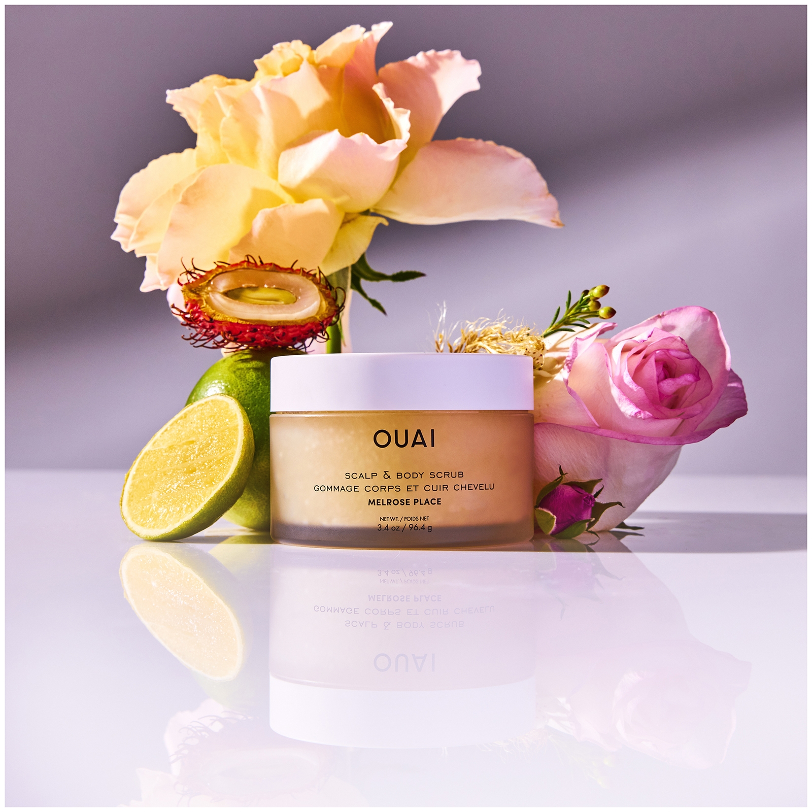 Thumbnail - OUAI Scalp and Body Scrub - Melrose Place - Travel Size 96.4g