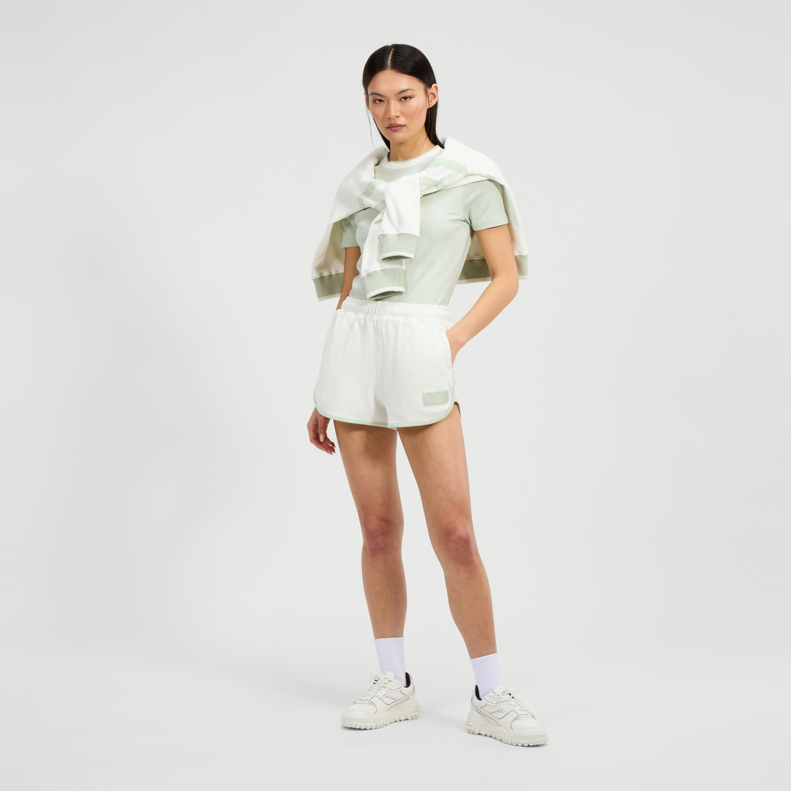 Women's Hallstat Short Off White - 10