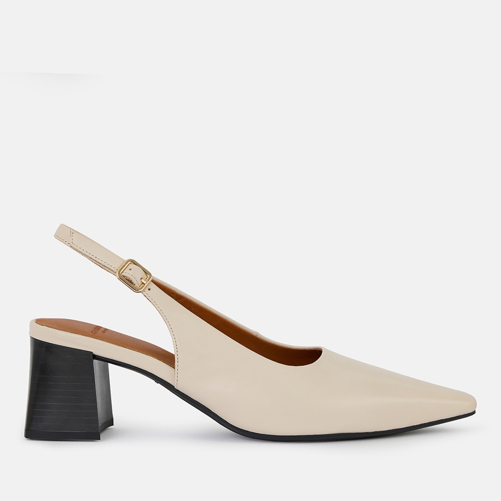 Vagabond Altea Leather Slingback Court Heels - UK 3