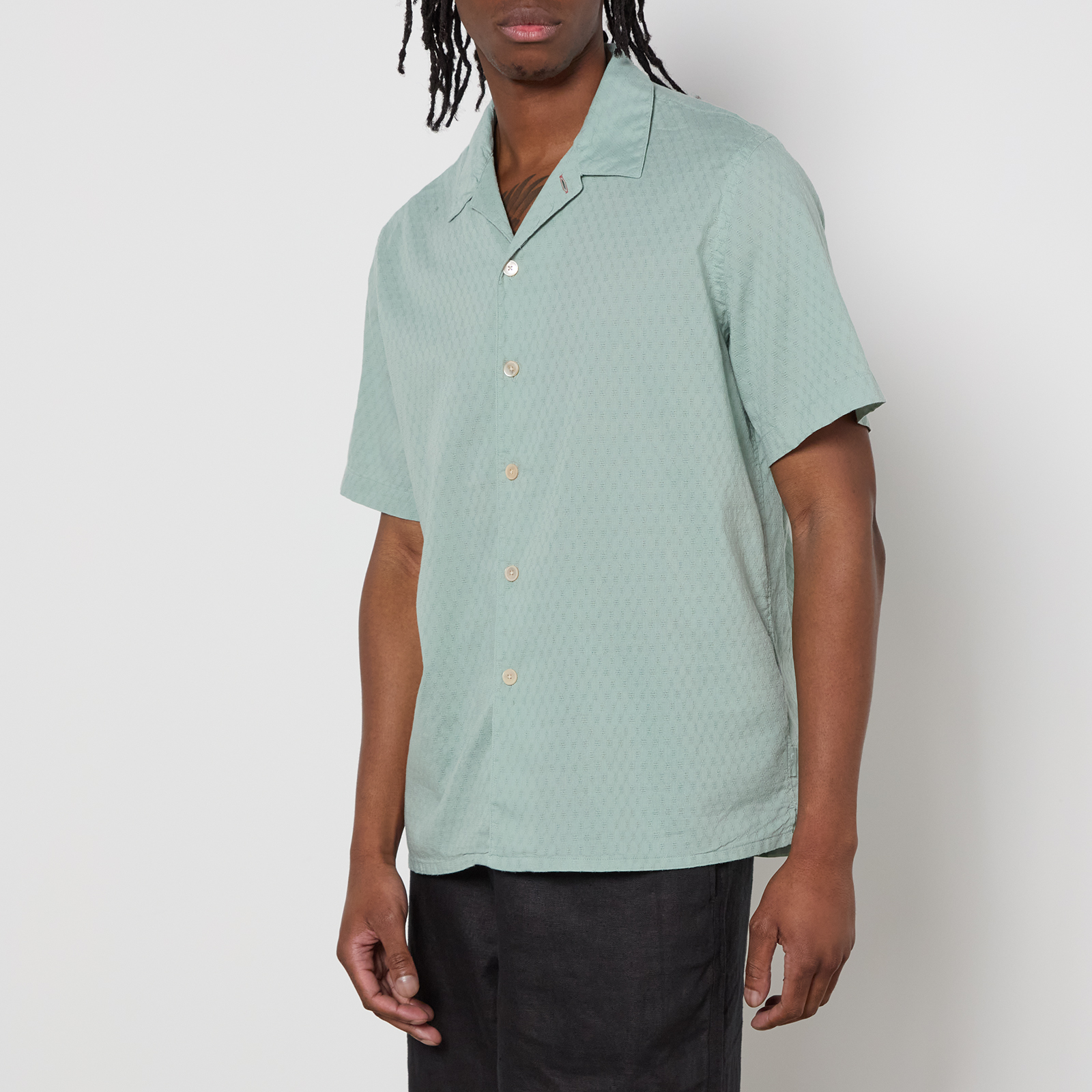 PS Paul Smith Cotton-Dobby Shirt - L