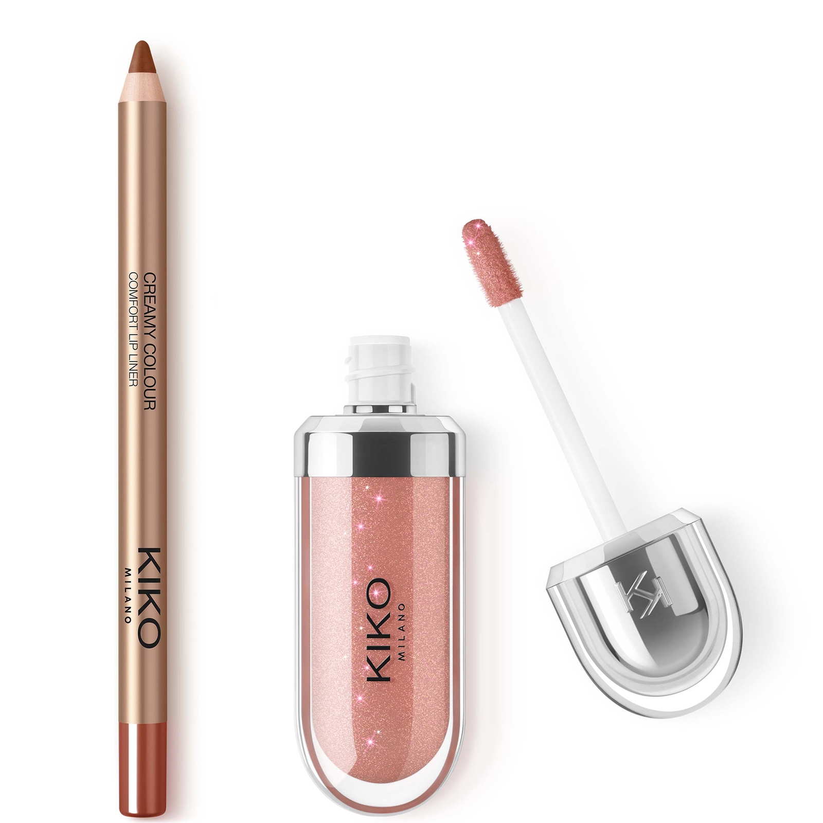 Image of KIKO Milano 3D Hydra Lip Combo (Various Shades) - Brown Sugar051