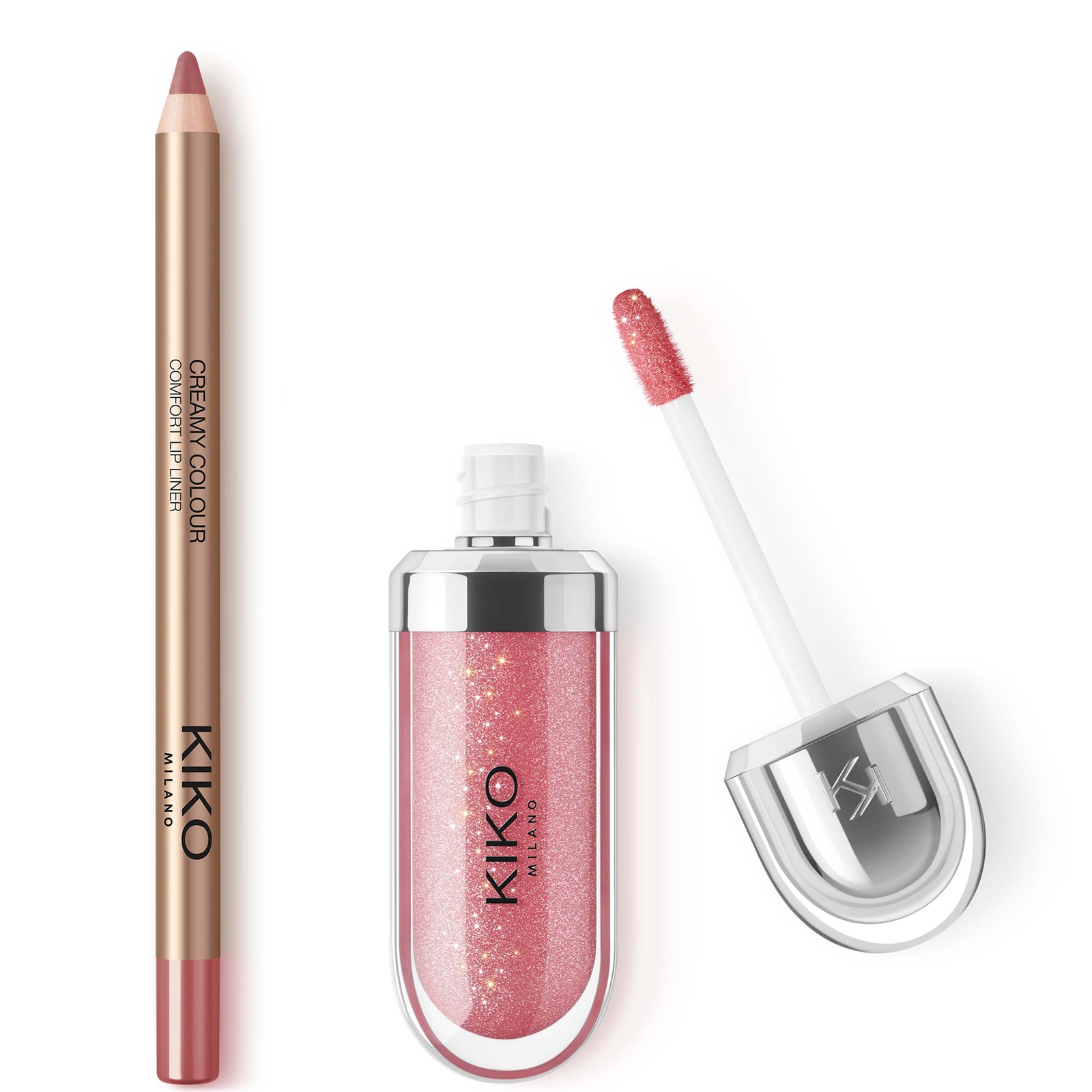 Image of KIKO Milano 3D Hydra Lip Combo (Various Shades) - Mauve Muse051