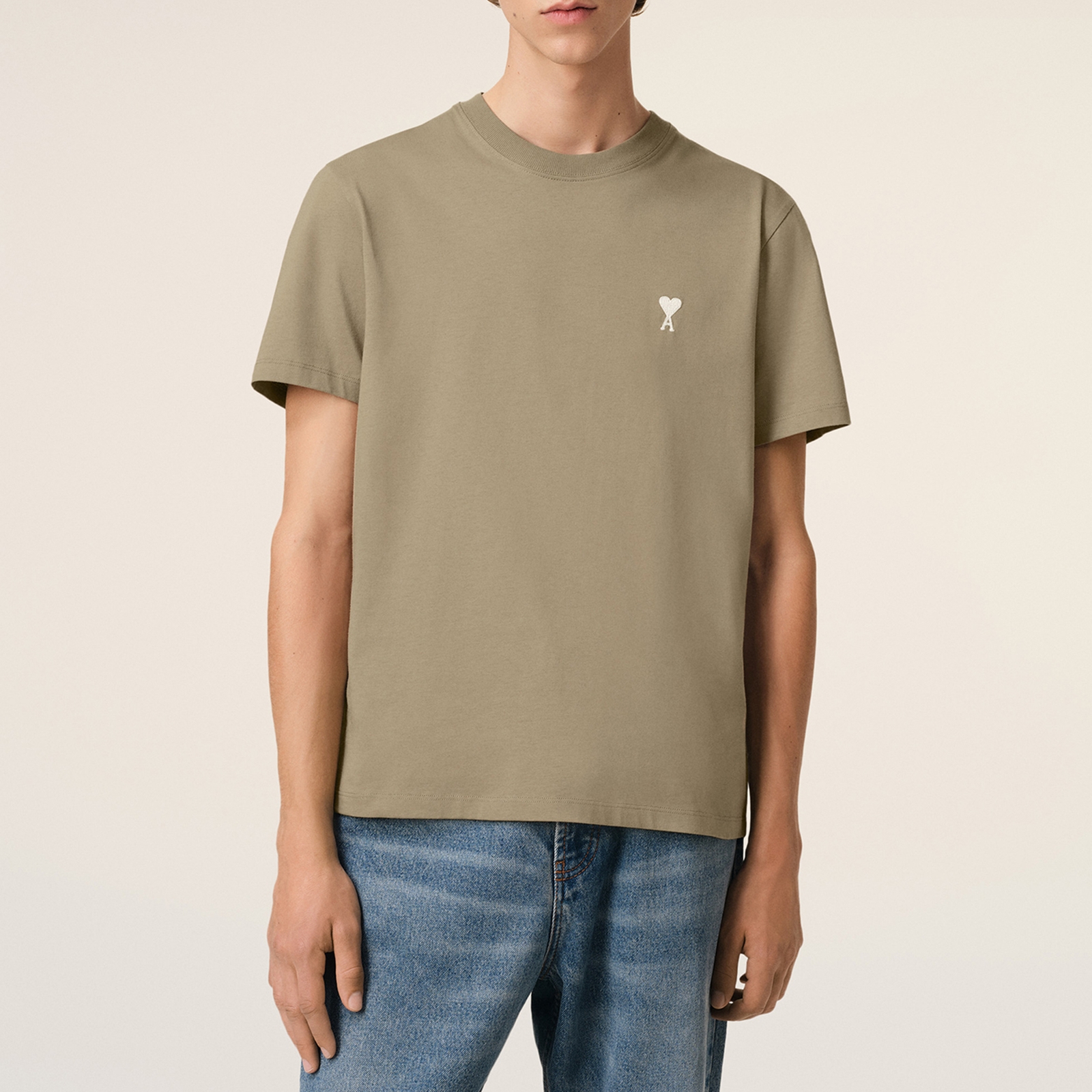 AMI ADC Small ADC Cotton-Jersey T-Shirt - M