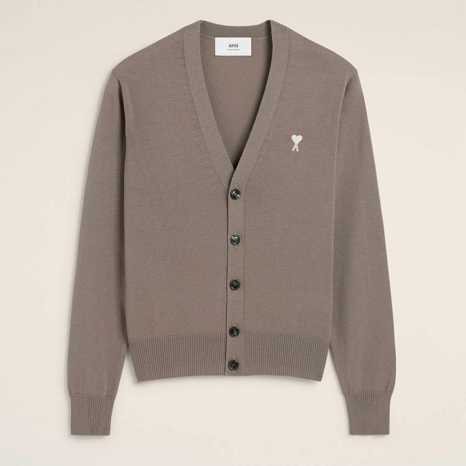 AMI Small ADC Merino Wool Knit Cardigan - M