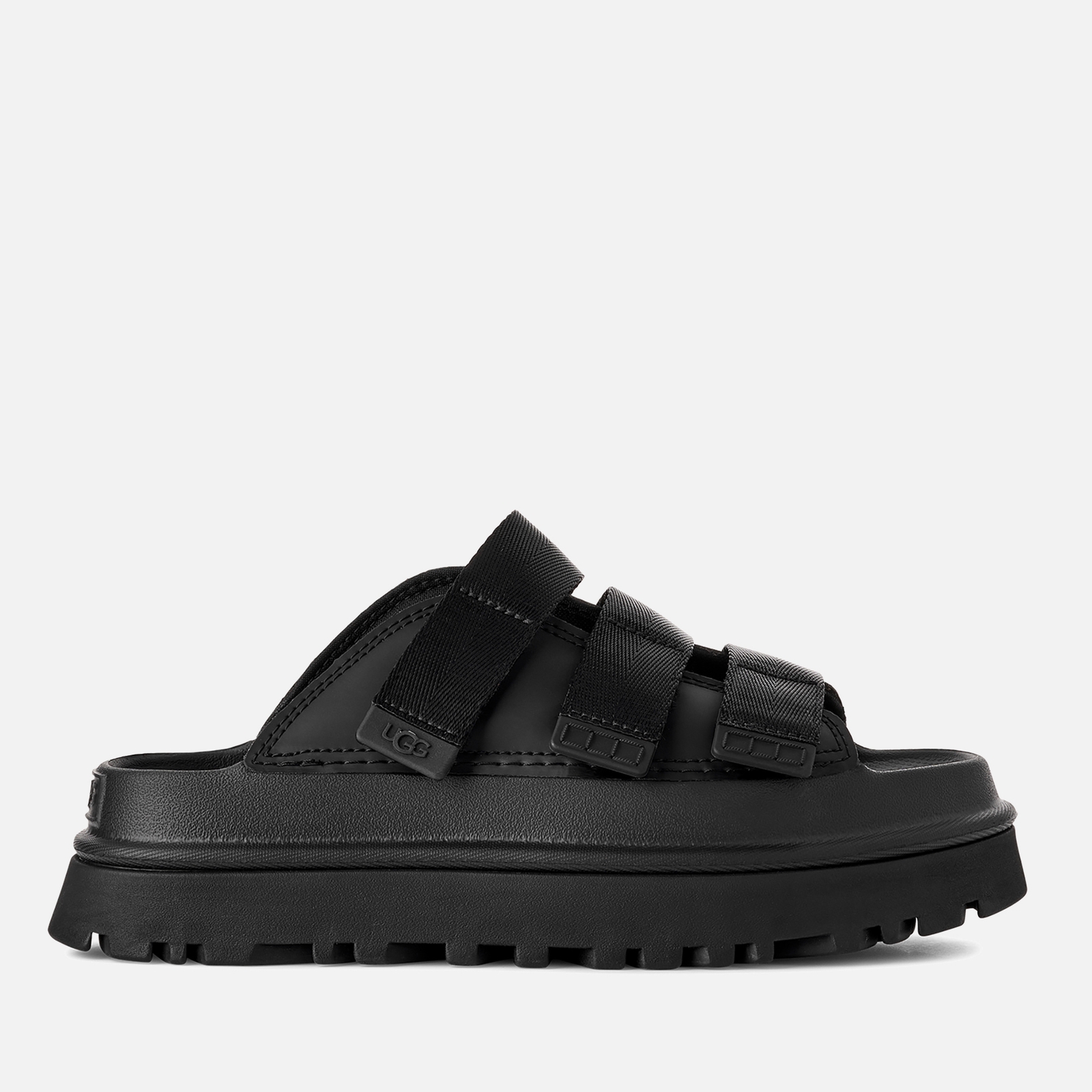 UGG Women's Goldenglow Slide Sandals - Black - UK 4