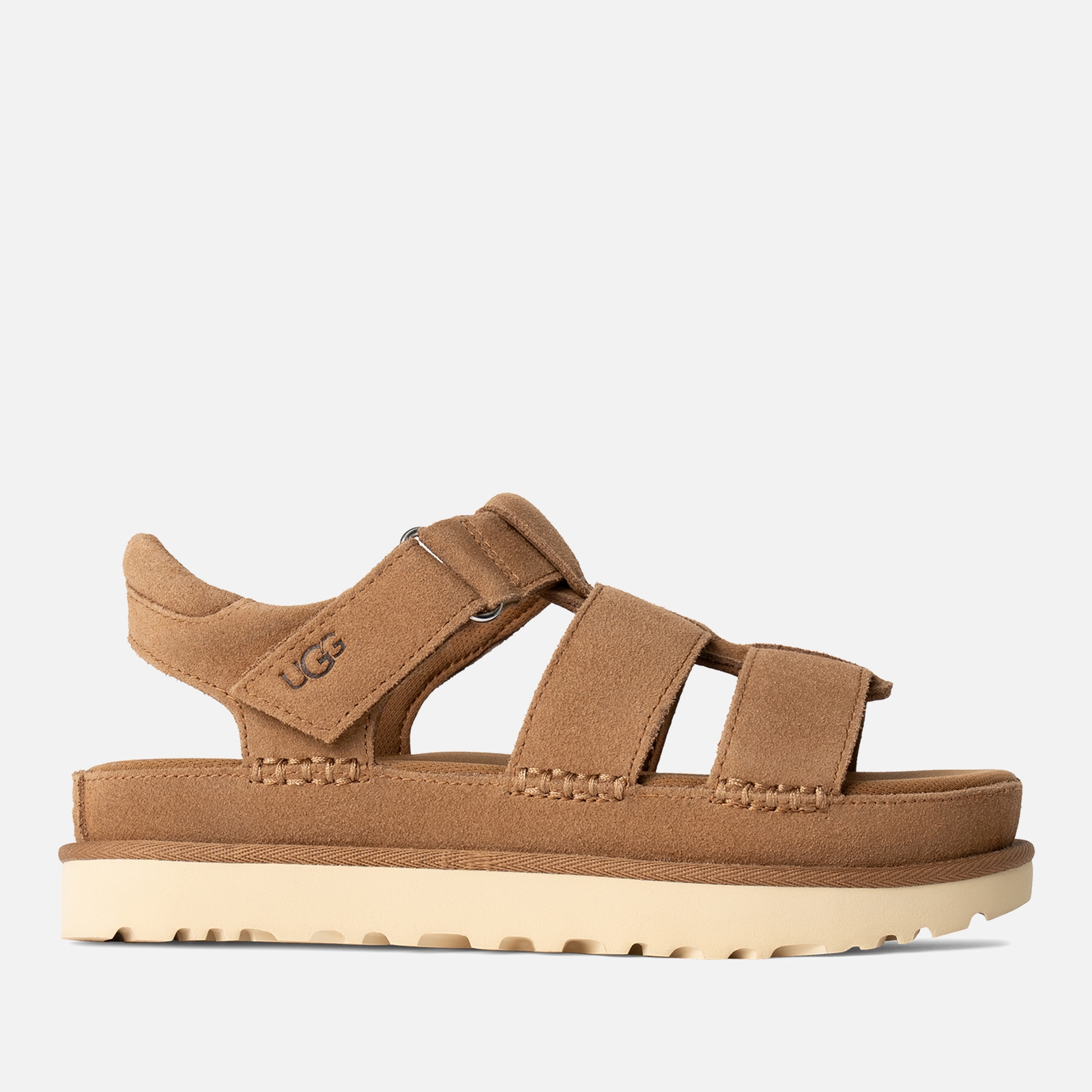 UGG Women's Goldenstar Strap Suede Fisherman Sandals - UK 3