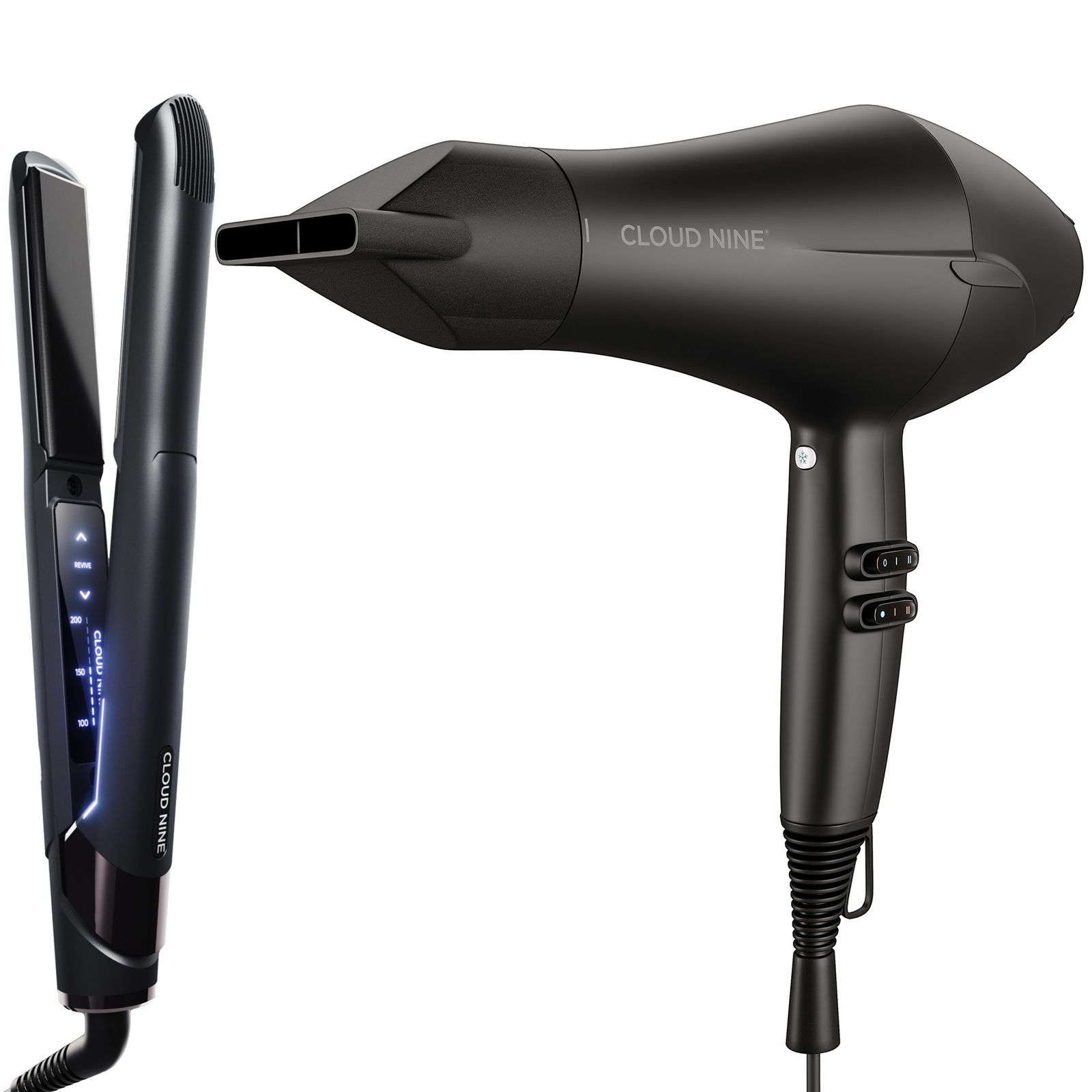 

CLOUD NINE The Airshot Hairdryer and The Original Iron Bundle