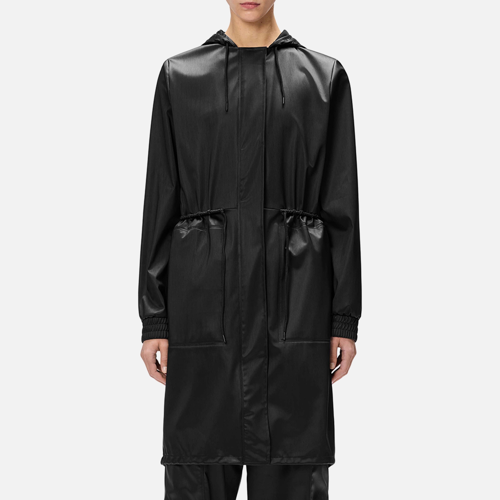 Rains String W Parka Coat - L