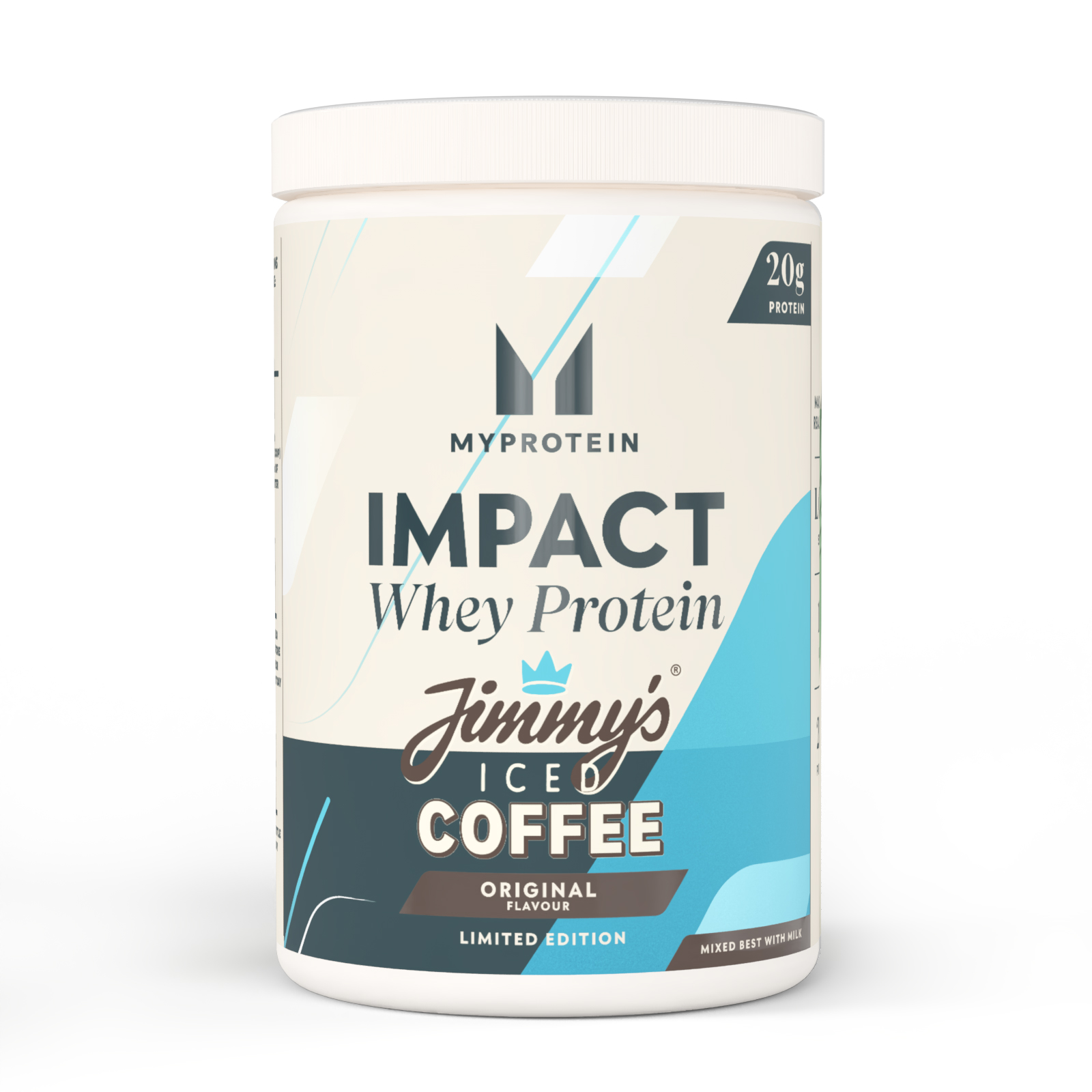 Myprotein UK MyProtein Impact Whey Protein Powder - 600G - 20servings - Jimmy's Coffee - Original