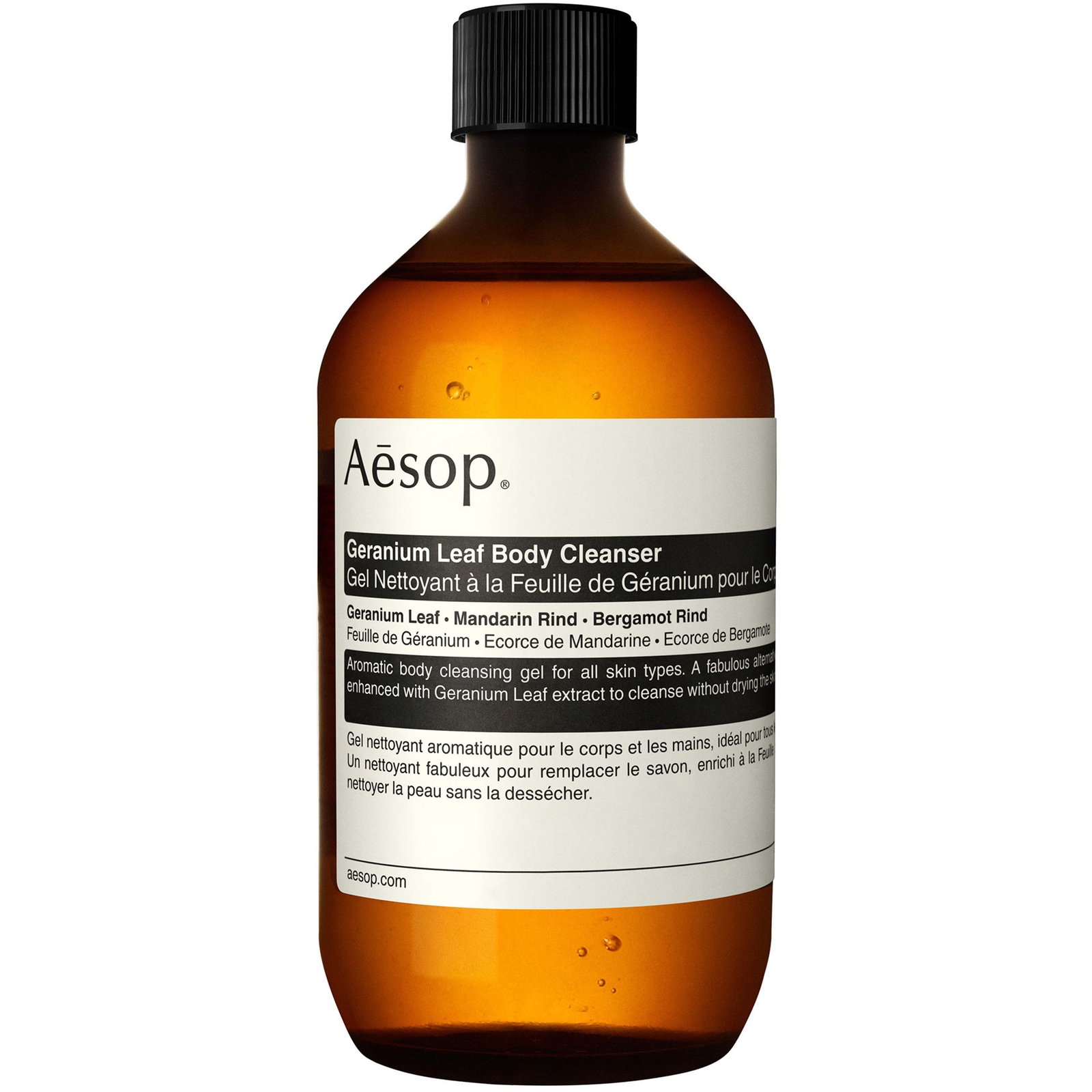

Aesop Geranium Leaf Body Cleanser 500ml with Screw Cap