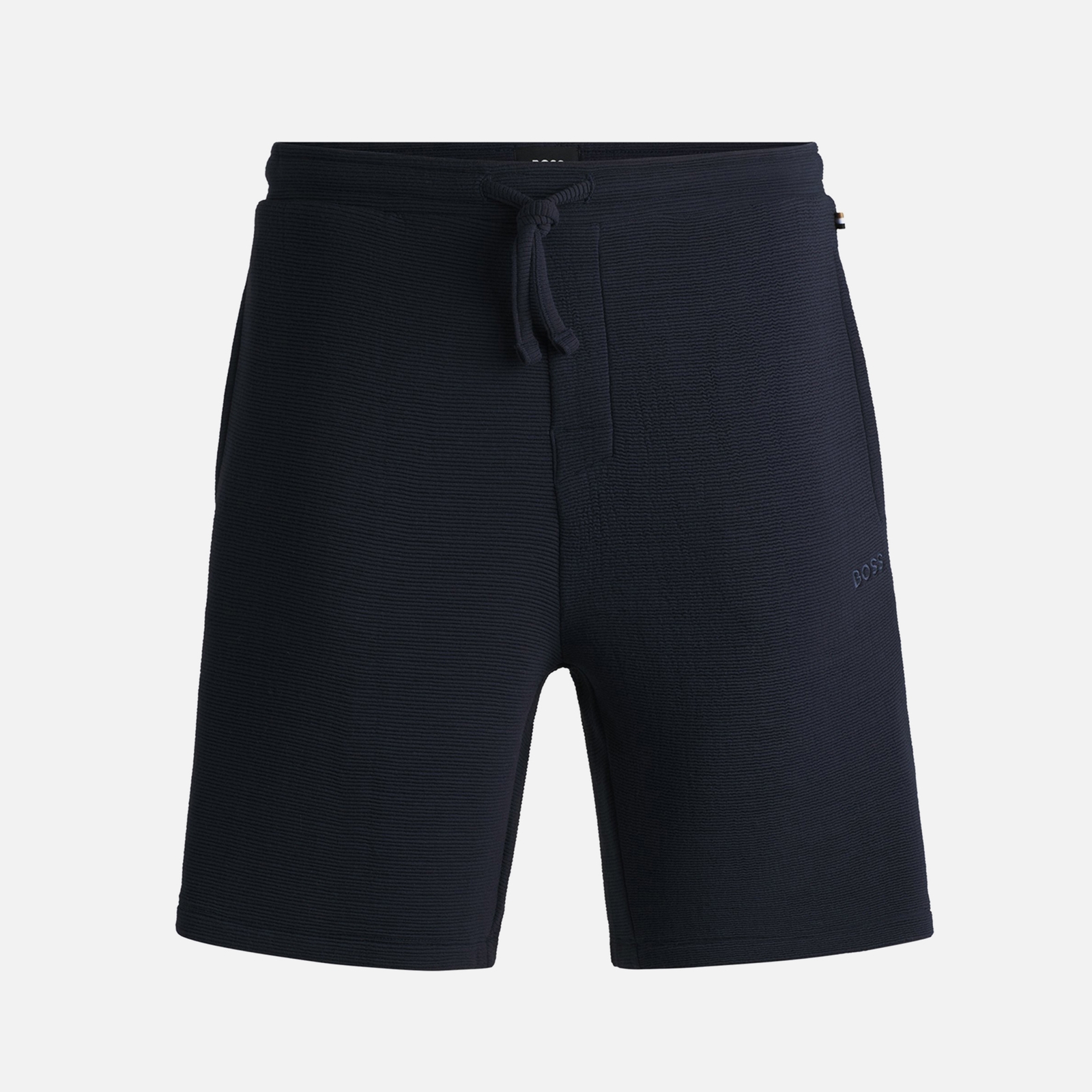 BOSS Bodywear Ribbed Woven Lounge Shorts - S