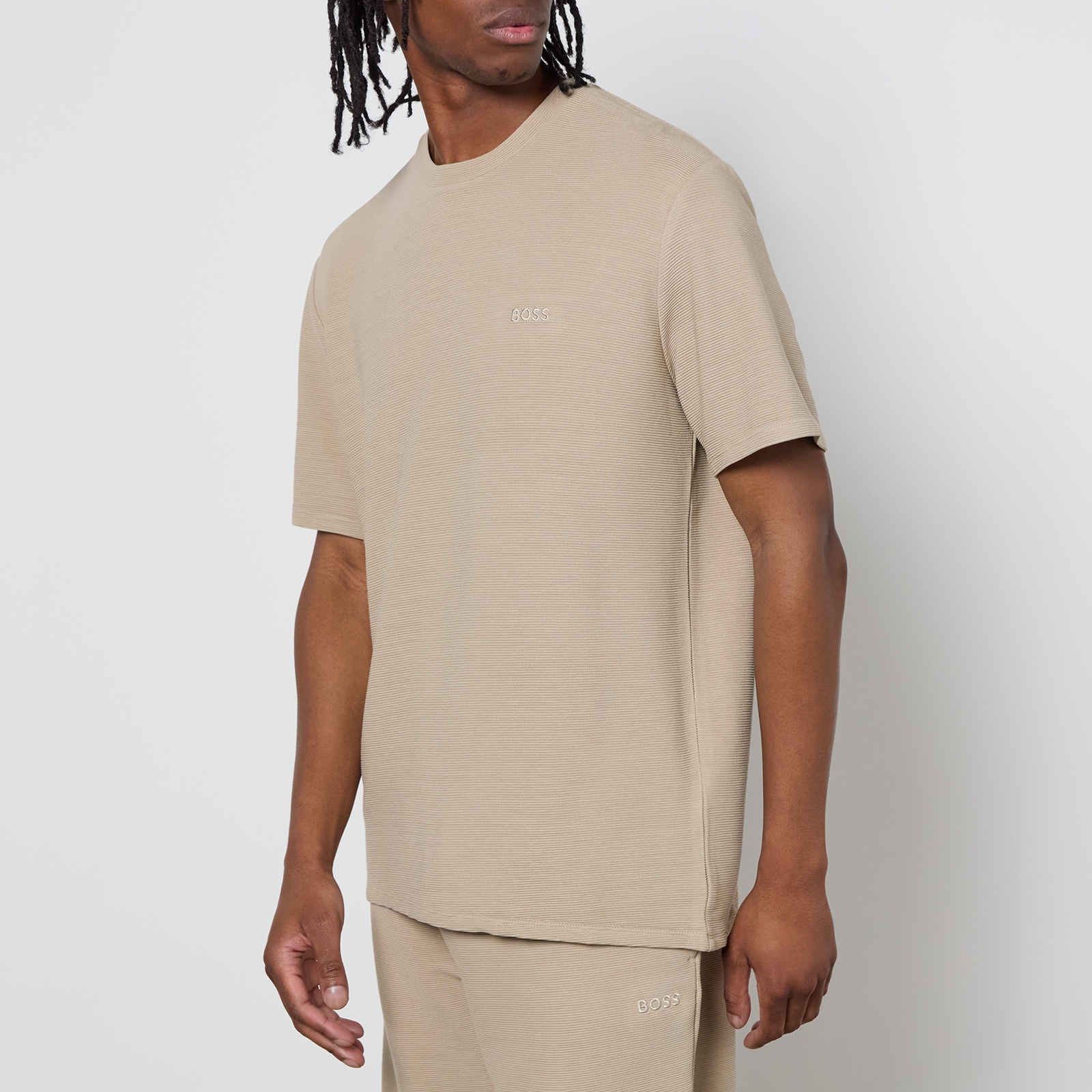 BOSS Bodywear Ottoman Modal-Blend Jersey T-Shirt - XXL