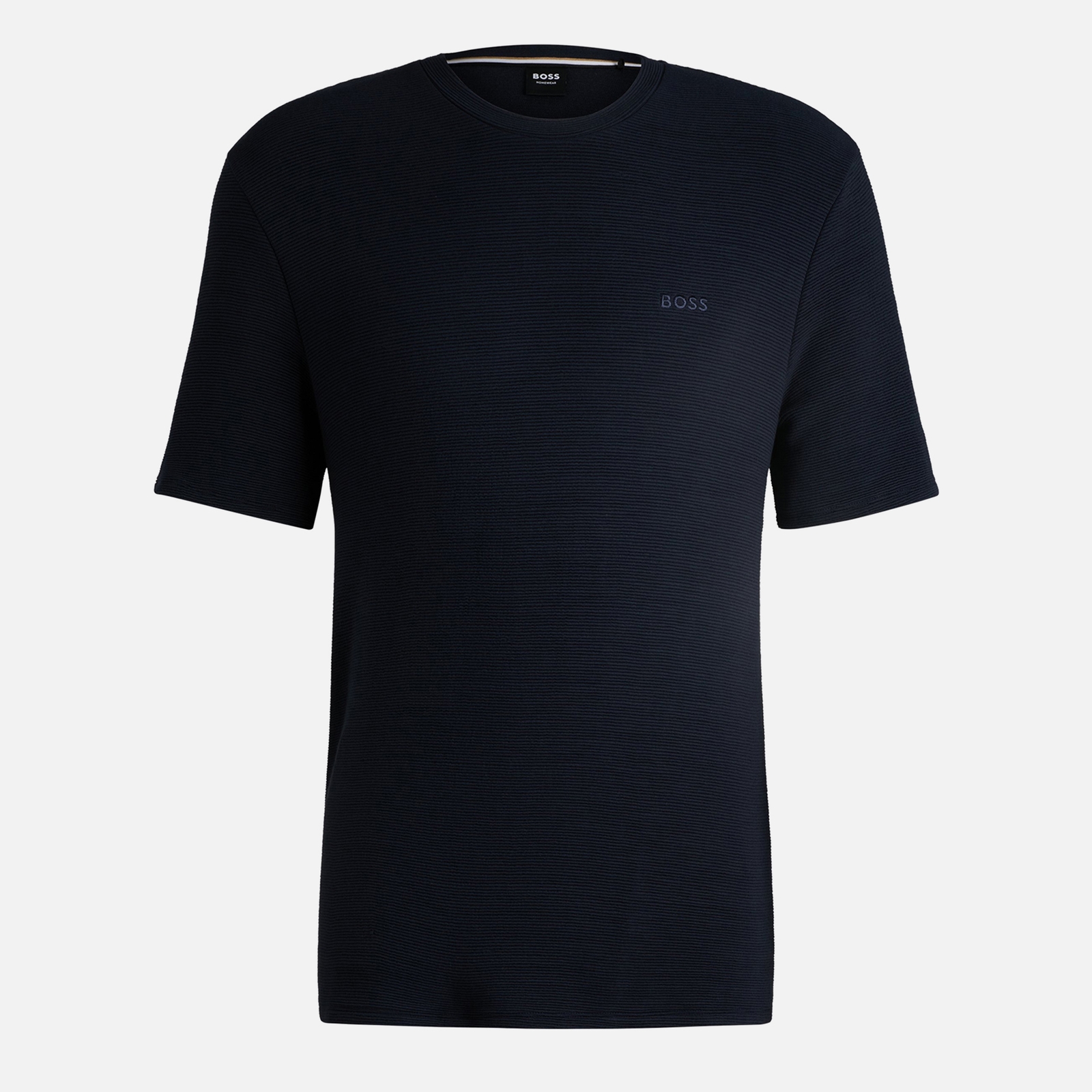 BOSS Bodywear Ribbed Woven Lounge T-Shirt - S