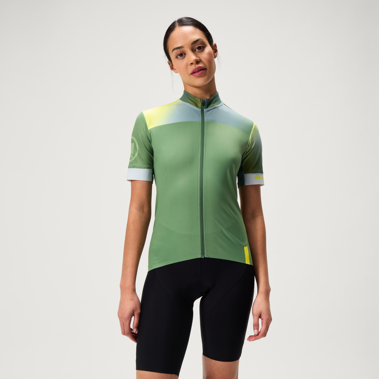Endura Women's FS260 Gradient S/S Jersey - Machair Green | Extra 10% off first order.