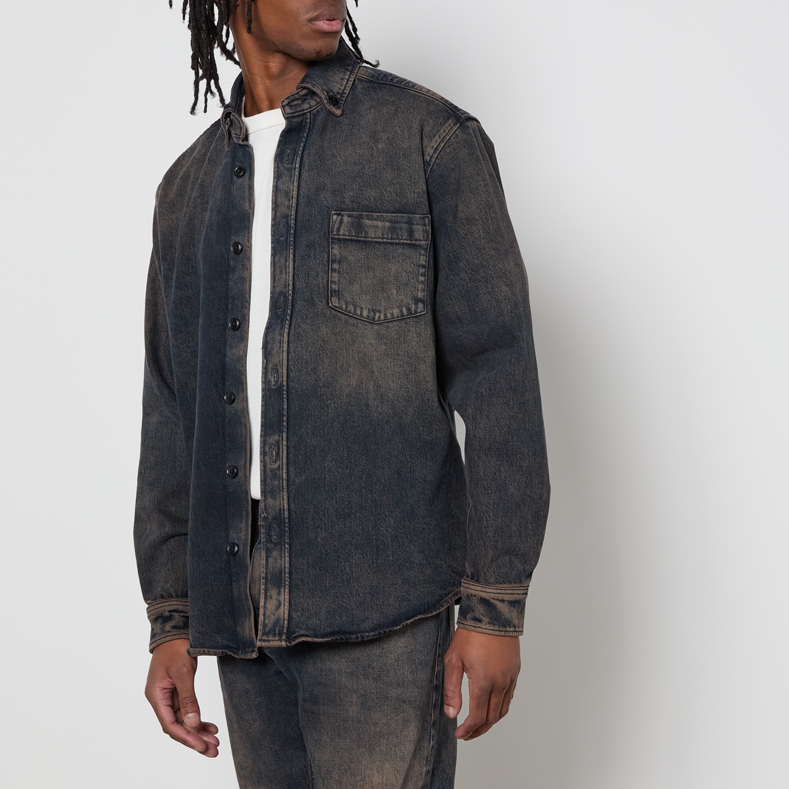 BOSS Orange Lambey Regular Fit Denim Jacket - XXL