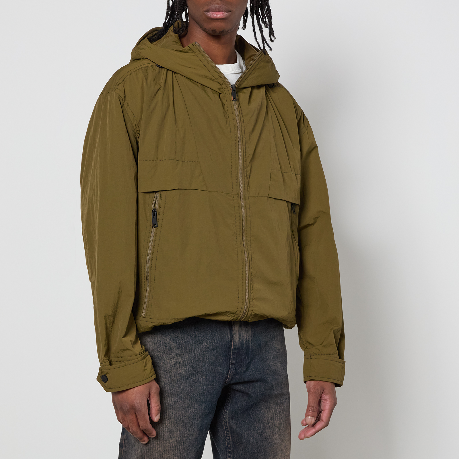 BOSS Orange Obosco Oversized Lightweight Shell Parka - IT 52/XL