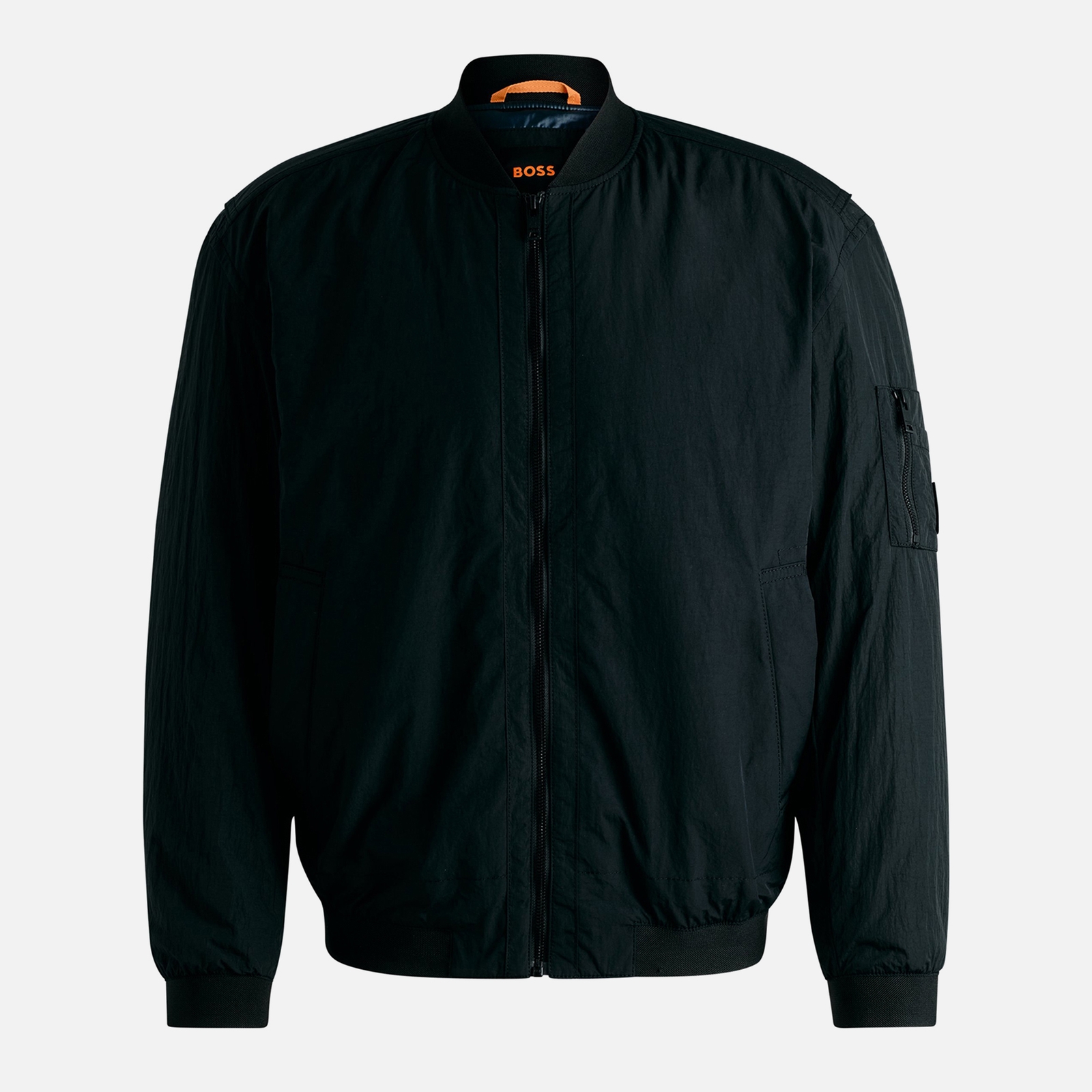 BOSS Orange Olmec Crinkled Shell Bomber Jacket - IT 52/XL