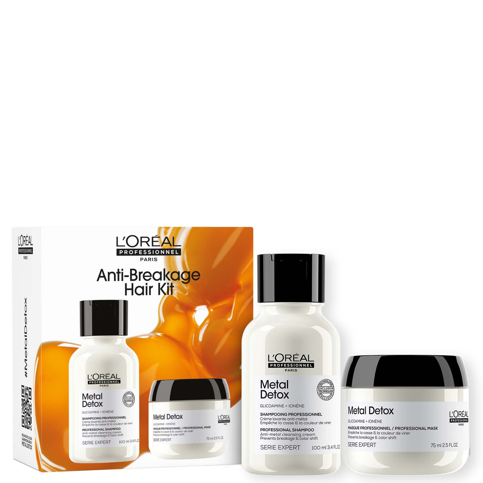 L'oreal Professionnel Metal Detox Shampoo & Mask Discovery Kit