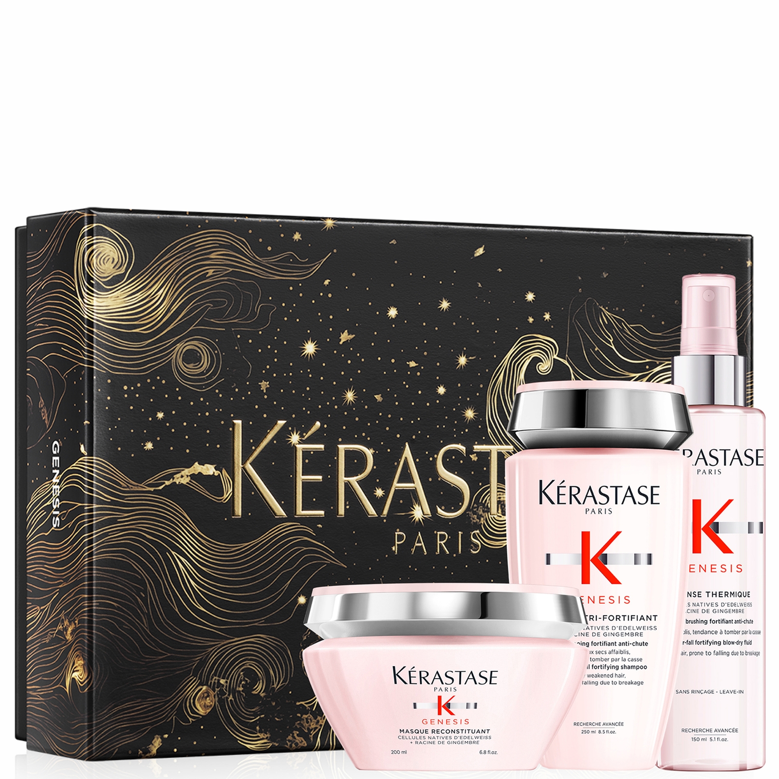 

Kérastase Genesis Anti-Hair Fall Set for Dry Weakened Hair