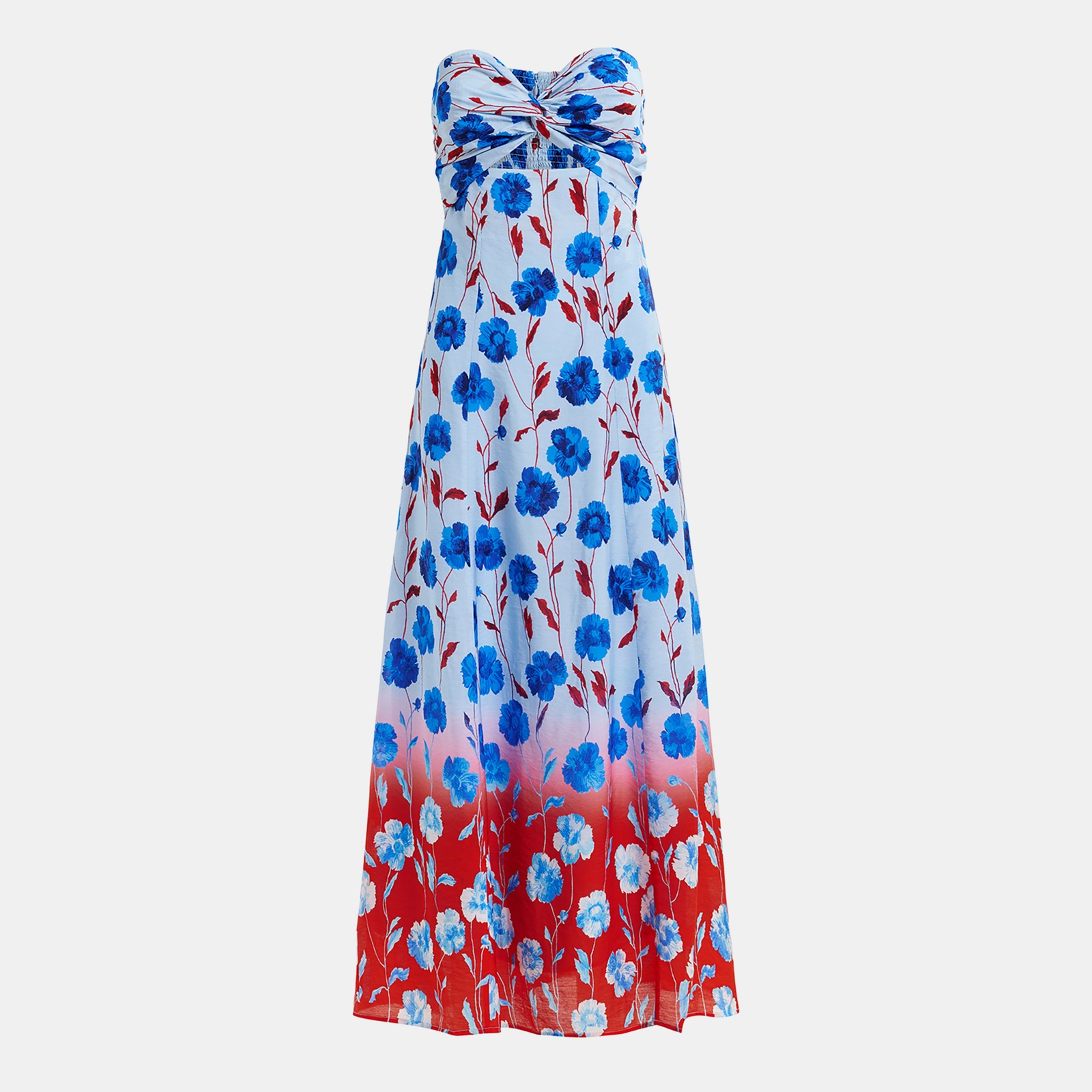 Essentiel Antwerp Heorgia Strapless Woven Midi Dress - EU 34/UK6