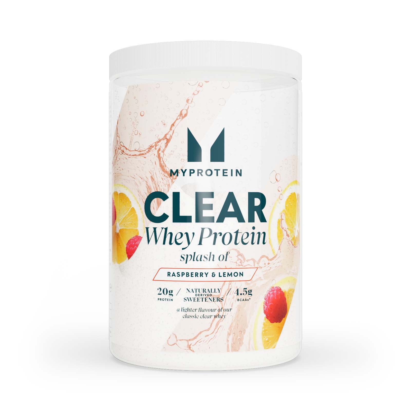 Clear Whey Splash - 15 servings - 435g - Raspberry & Lemon
