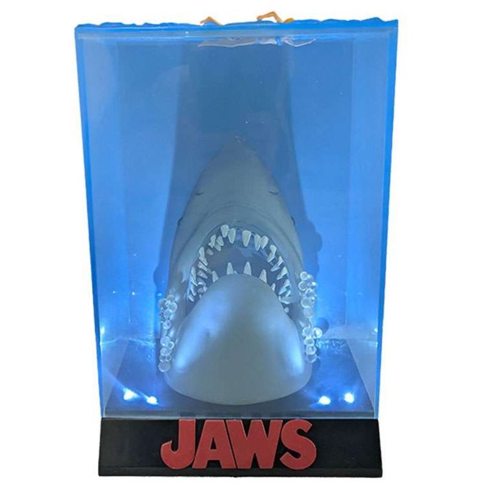 JAWS  LIGHT-UP  3D POSTER 50TH ANNIVERSARY
