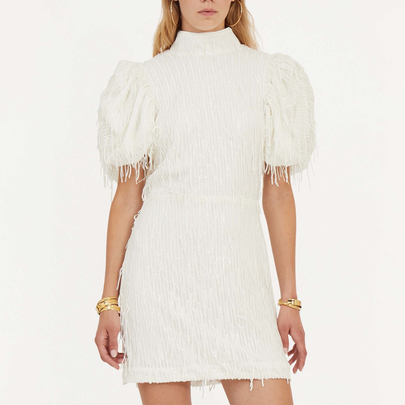 ROTATE Birger Christensen Embellished Mini Dress - DK 40/UK 12