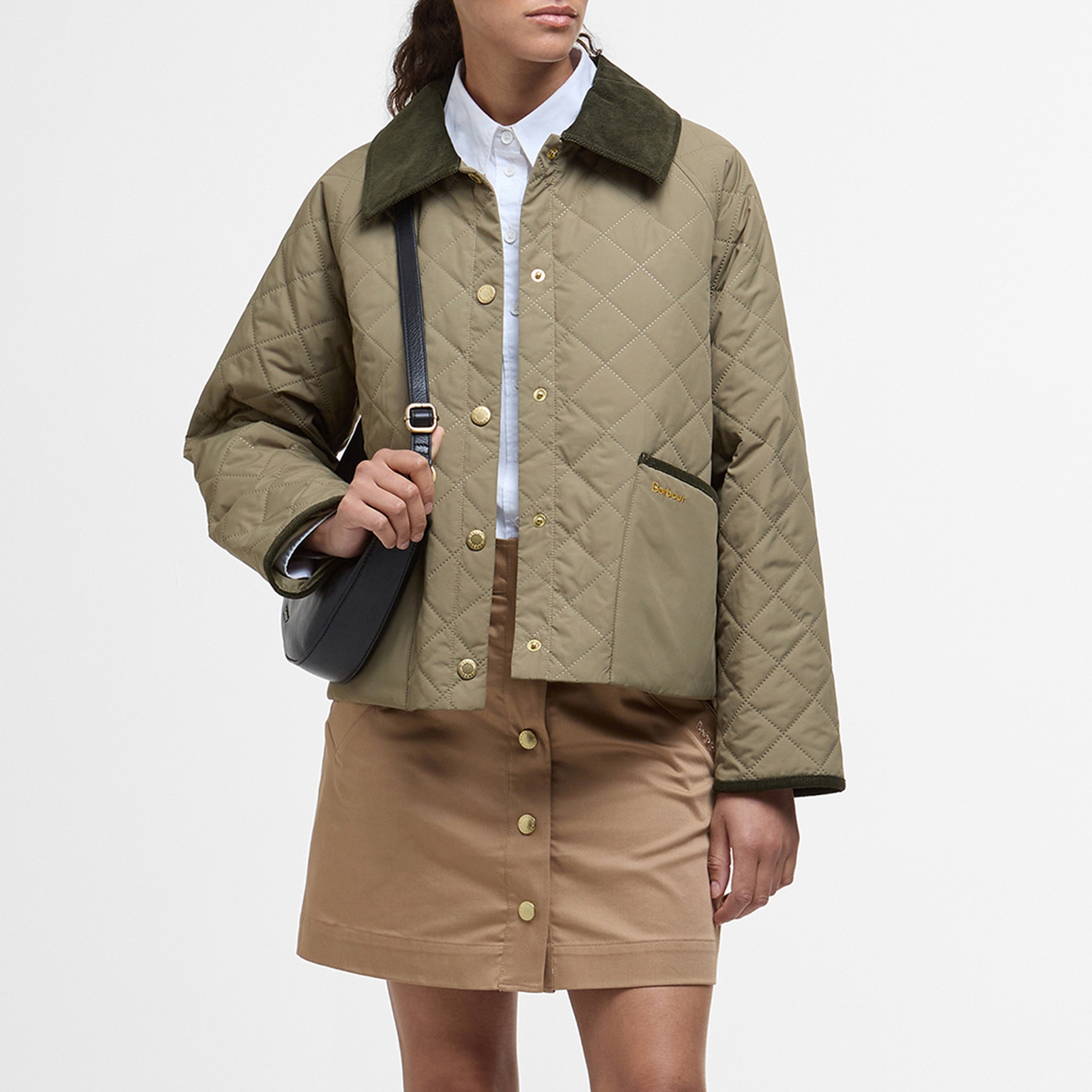 Barbour Anise Quilted Shell Jacket - UK 10