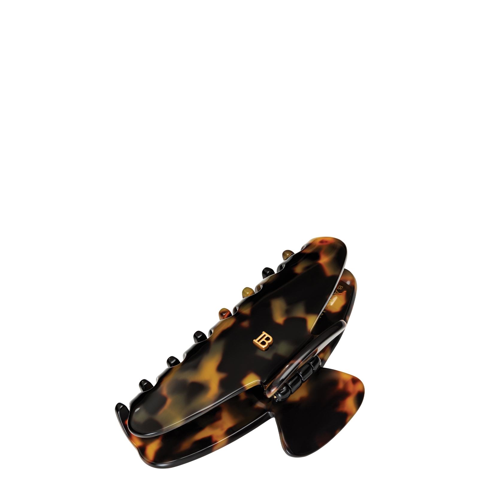 

Balmain Cellulose Acetate Pince à cheveux Medium (Various Colours) - #8E6B23 - Tortoise Shell