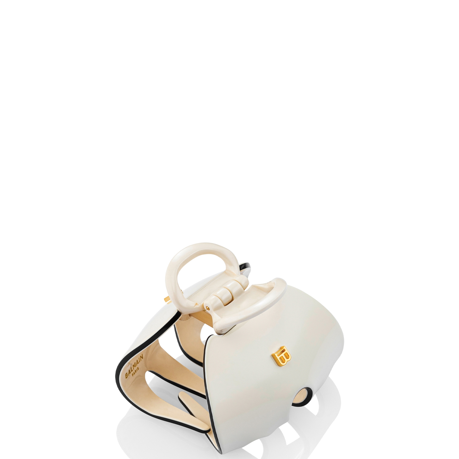 

Balmain Cellulose Acetate Pince à Cheveux Imperiale (Various Colours) - #FFFFFF - White/Black